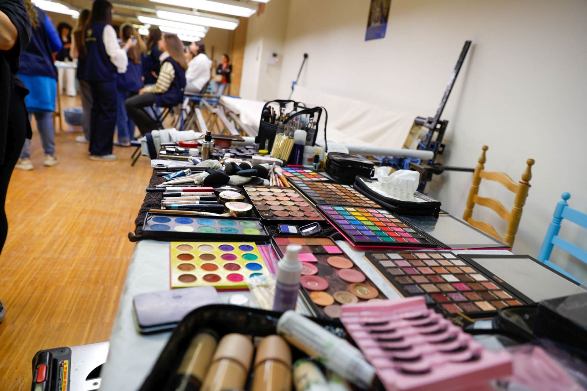 Las imágenes de los preparativos para el Domingo de Ramos en Lorca