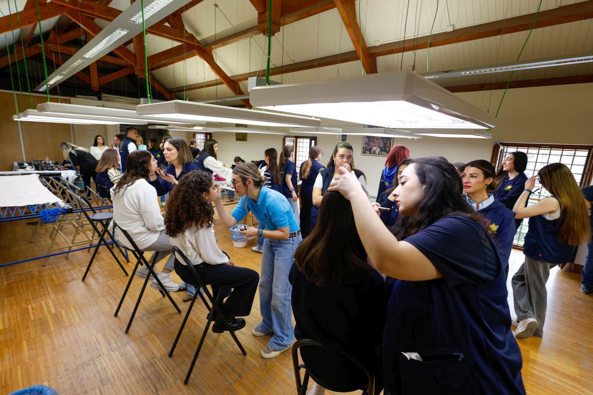 Las imágenes de los preparativos para el Domingo de Ramos en Lorca