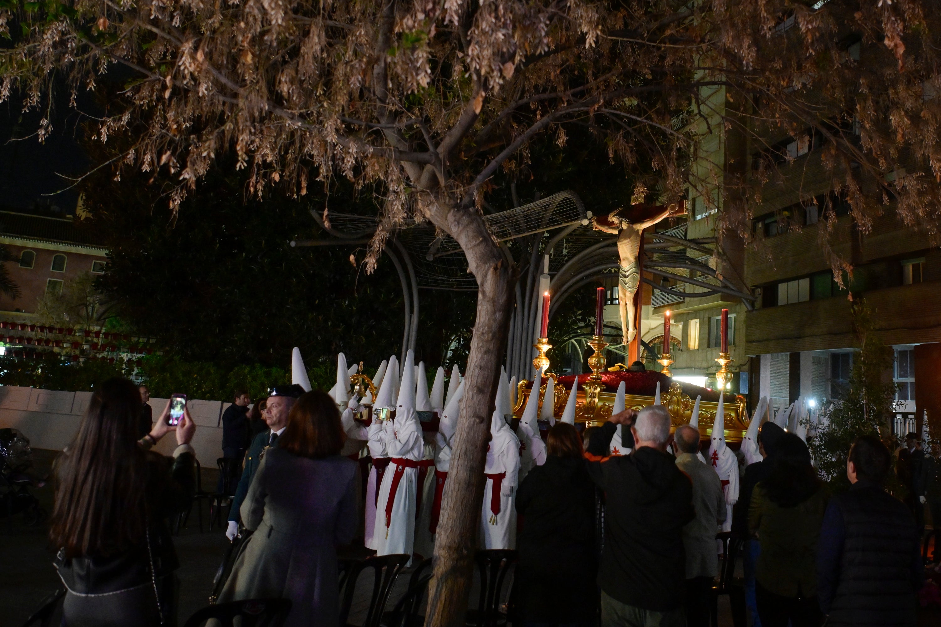 La procesión del Cristo de la Salud el Martes Santo en Murcia