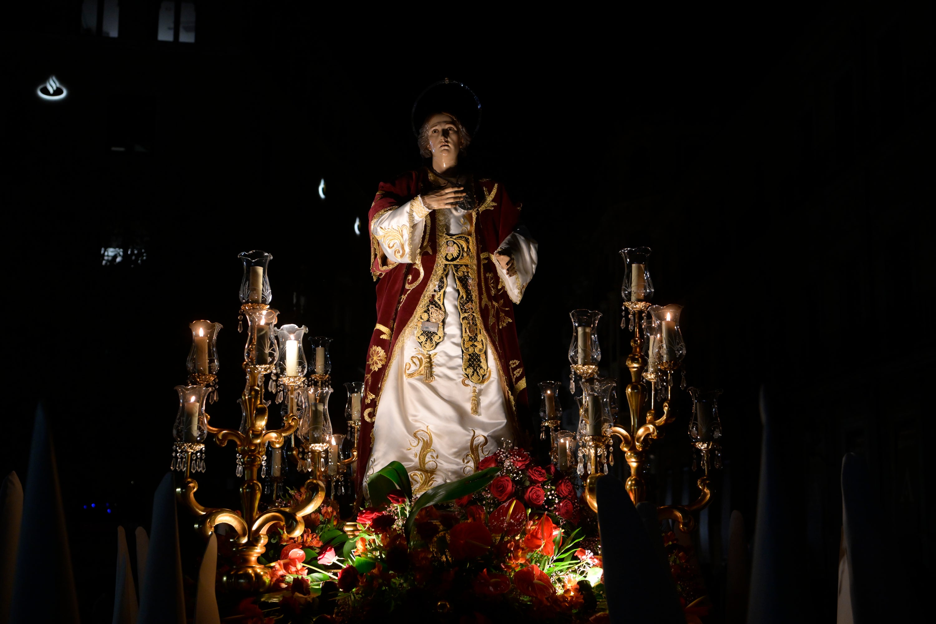 La procesión del Cristo de la Salud el Martes Santo en Murcia