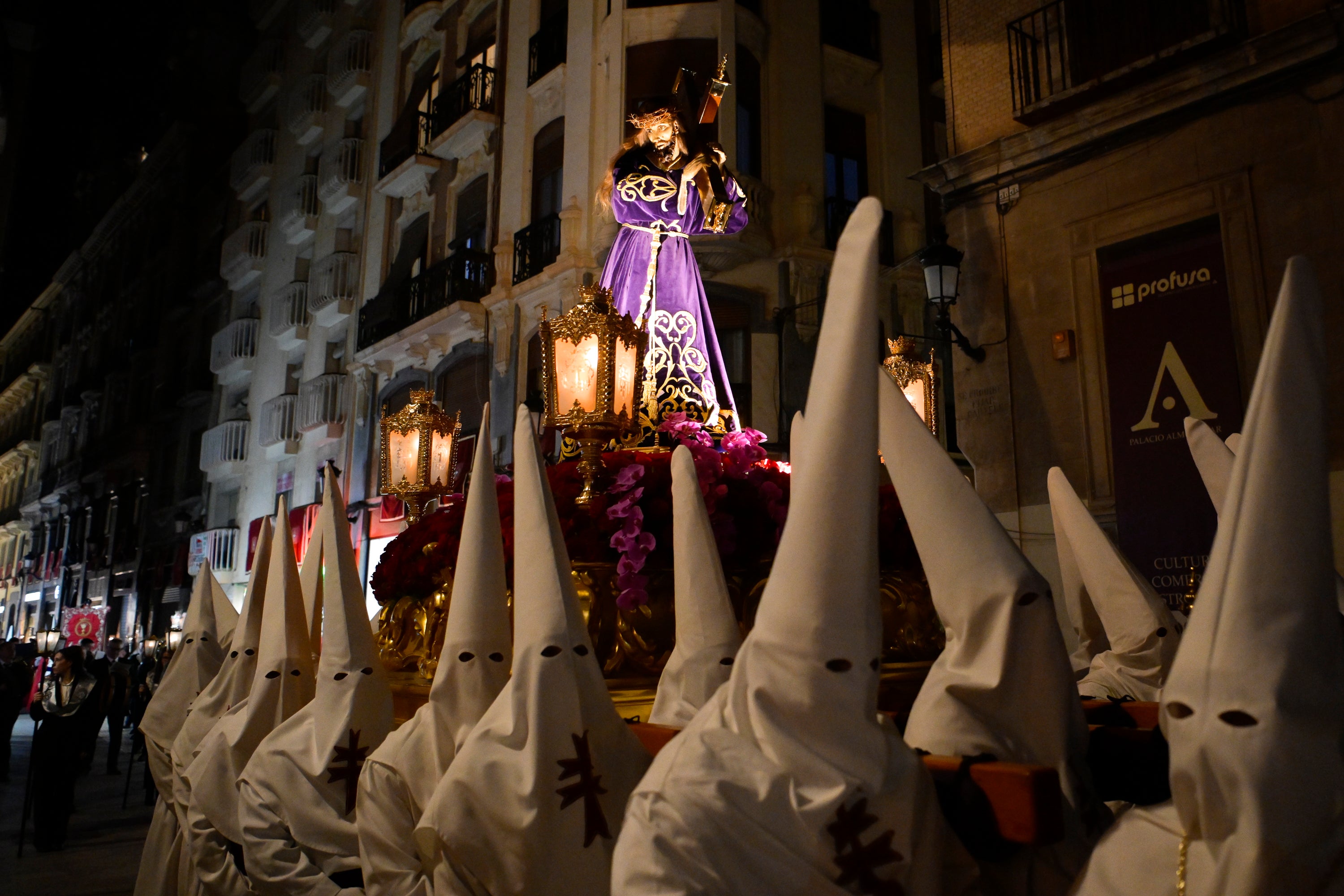 La procesión del Cristo de la Salud el Martes Santo en Murcia