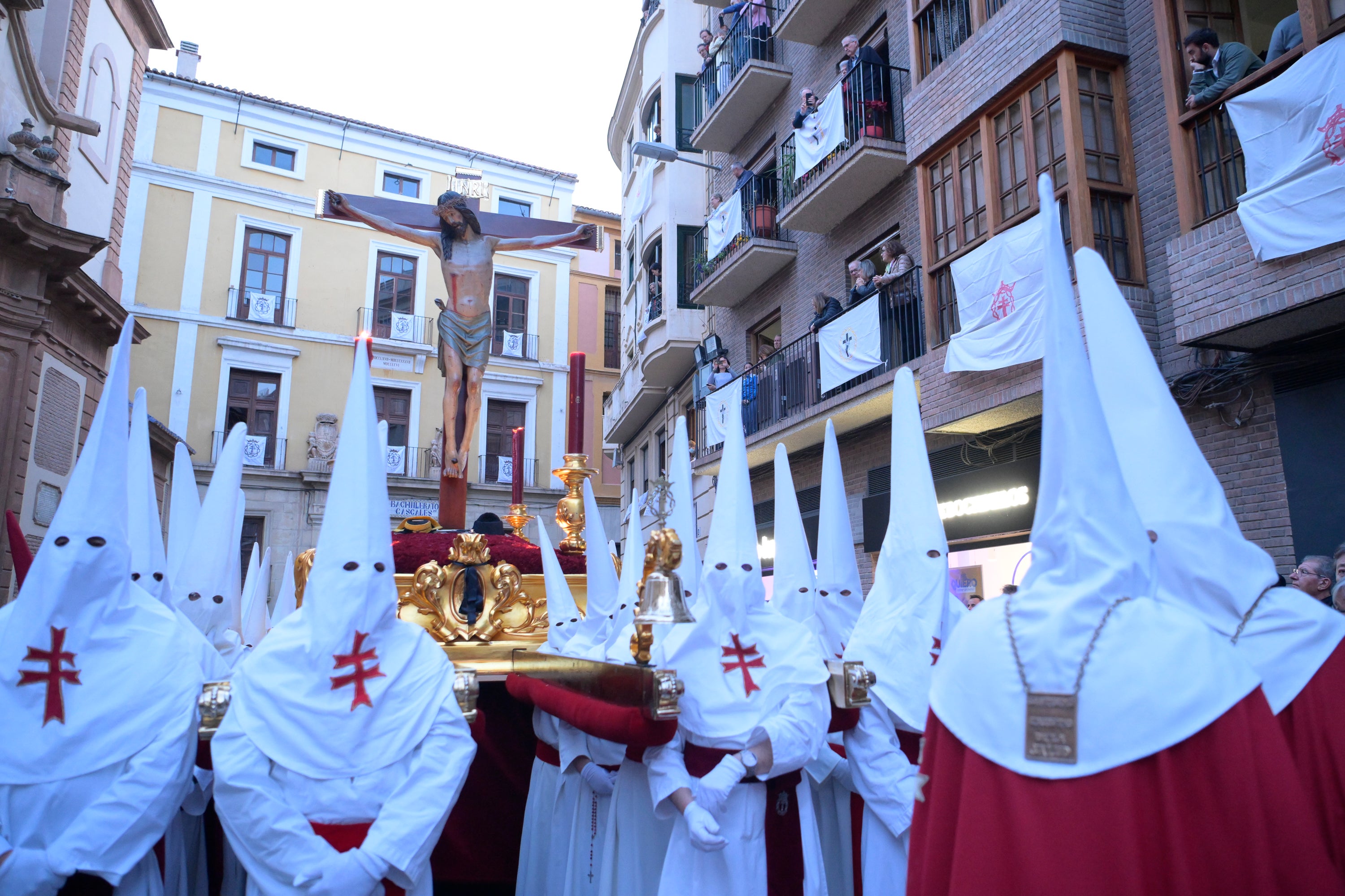 La procesión del Cristo de la Salud el Martes Santo en Murcia