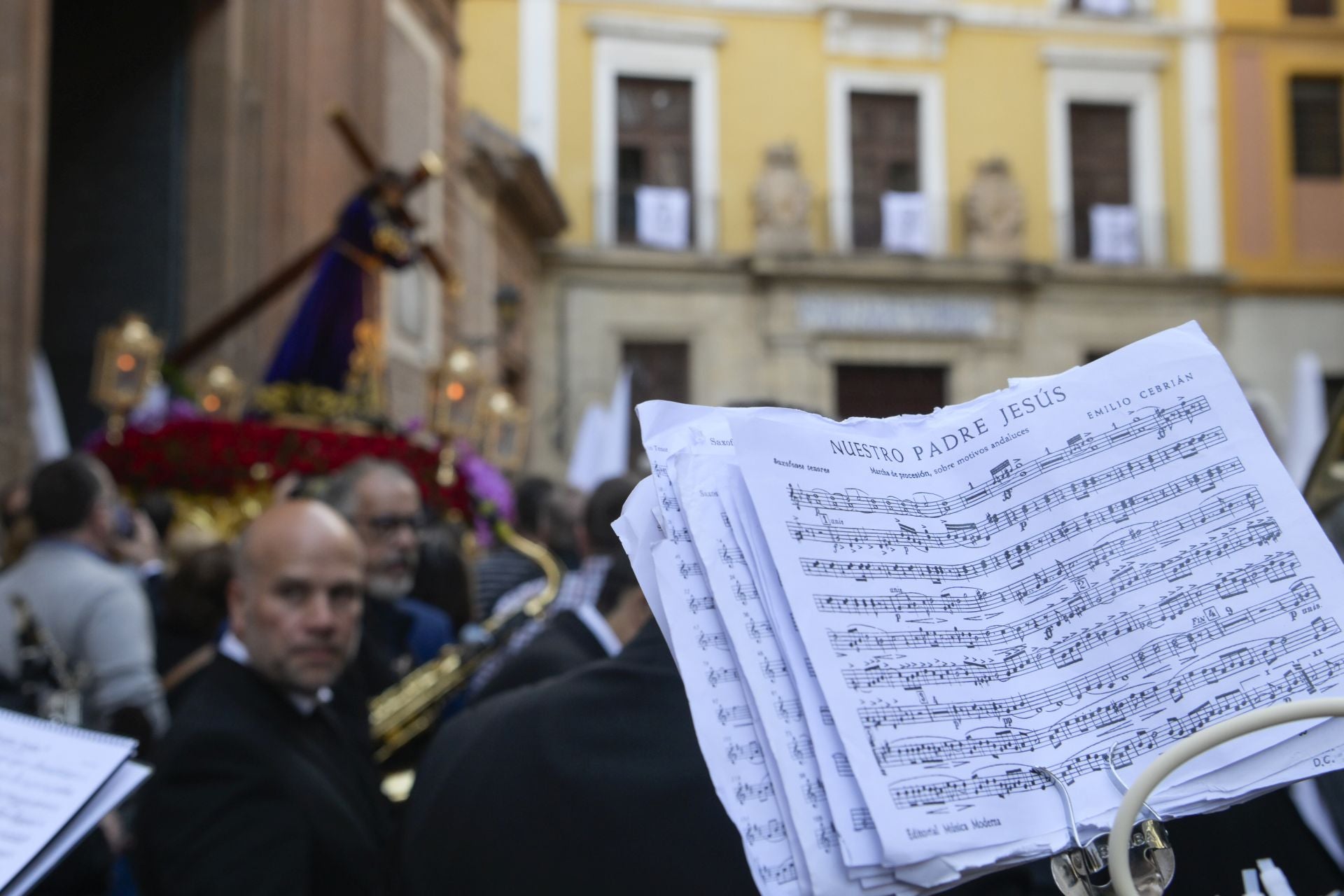 La procesión del Rescate y la Esperanza del Martes Santo en Murcia, en imágenes