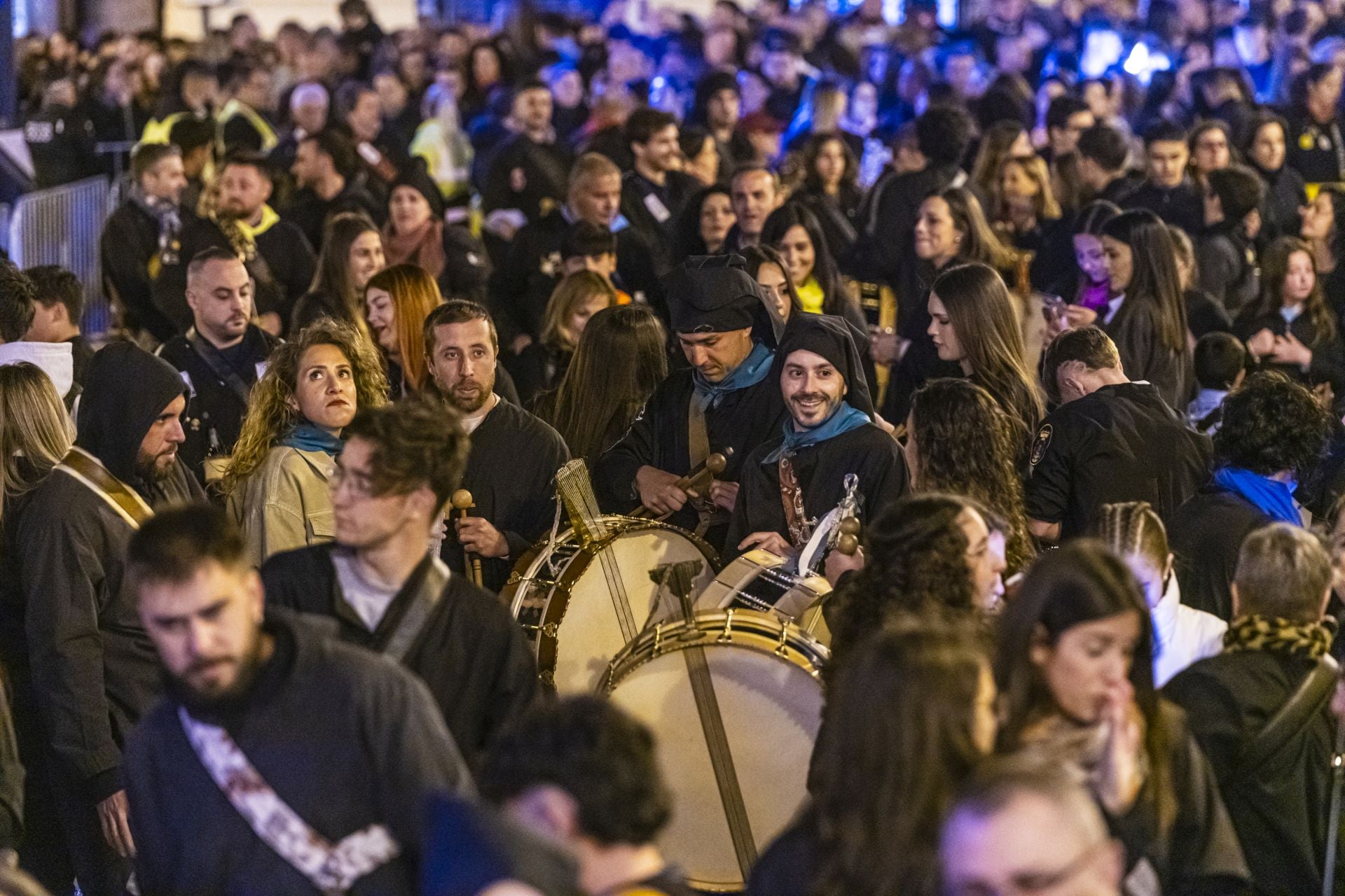 La Noche de los Tambores de Mula, en imágenes