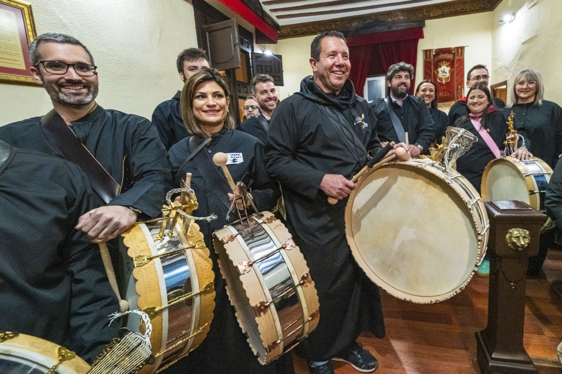 La Noche de los Tambores de Mula, en imágenes