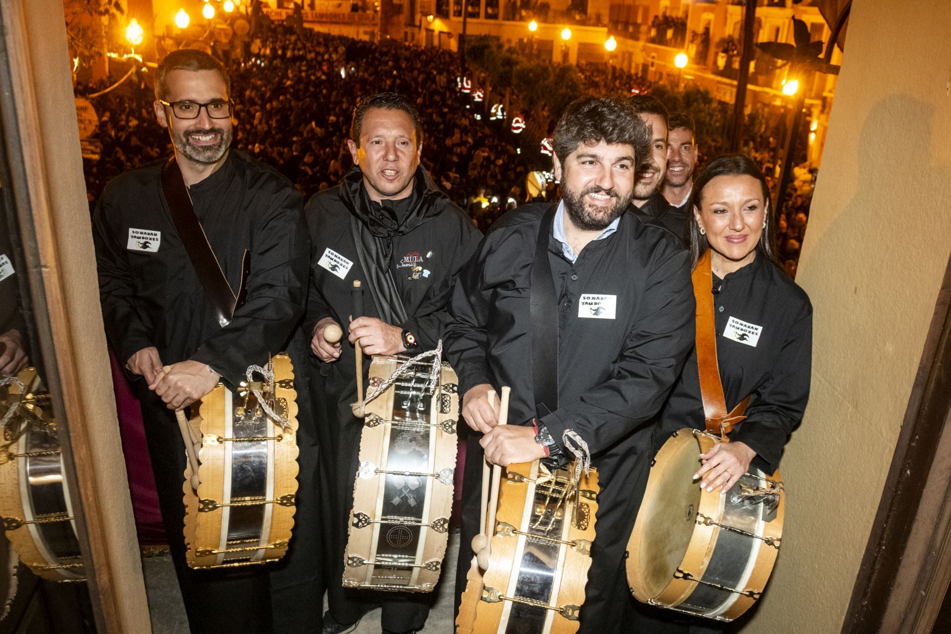 La Noche de los Tambores de Mula, en imágenes