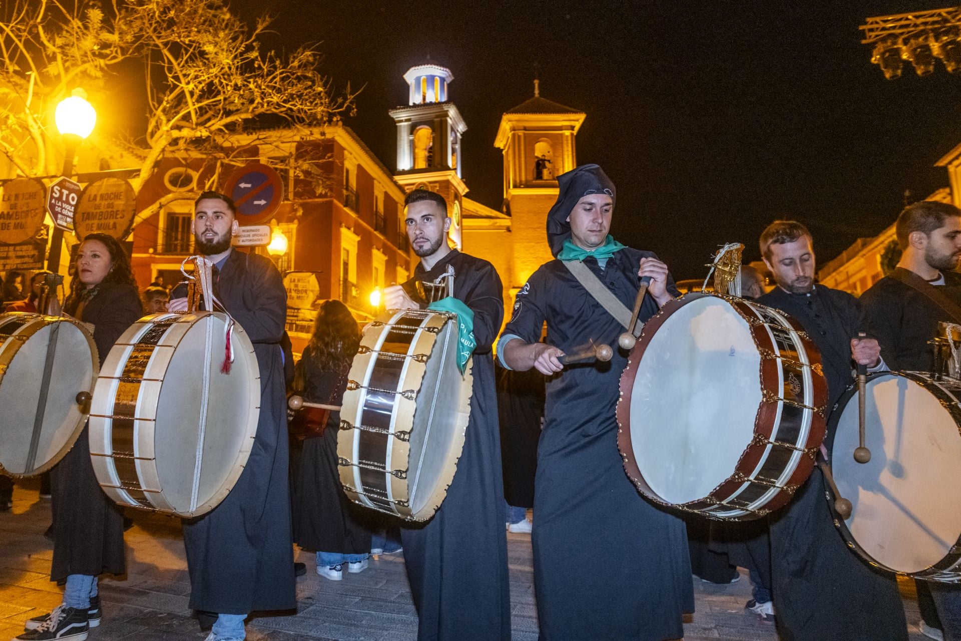 La Noche de los Tambores de Mula, en imágenes