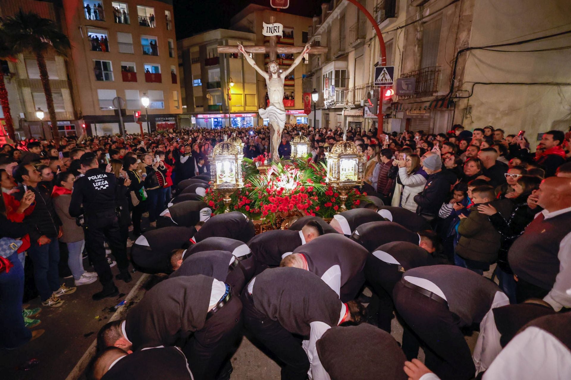 Las imágenes del encuentro del Martes Santo en Lorca