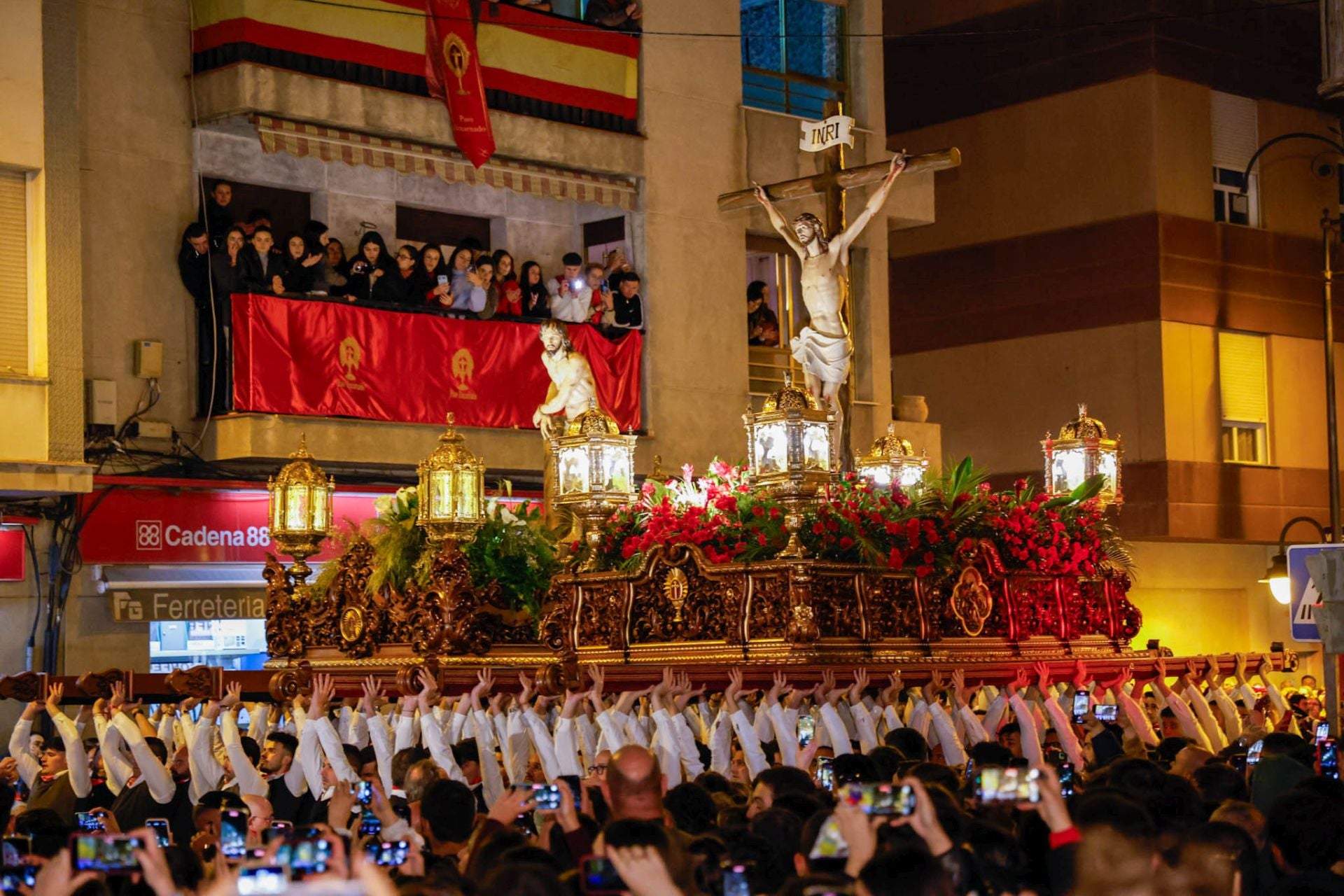 Las imágenes del encuentro del Martes Santo en Lorca