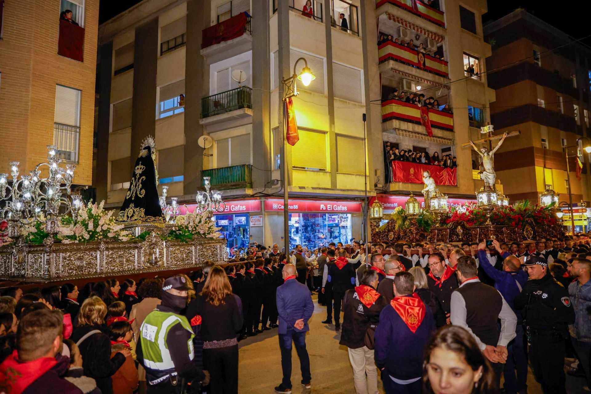 Las imágenes del encuentro del Martes Santo en Lorca