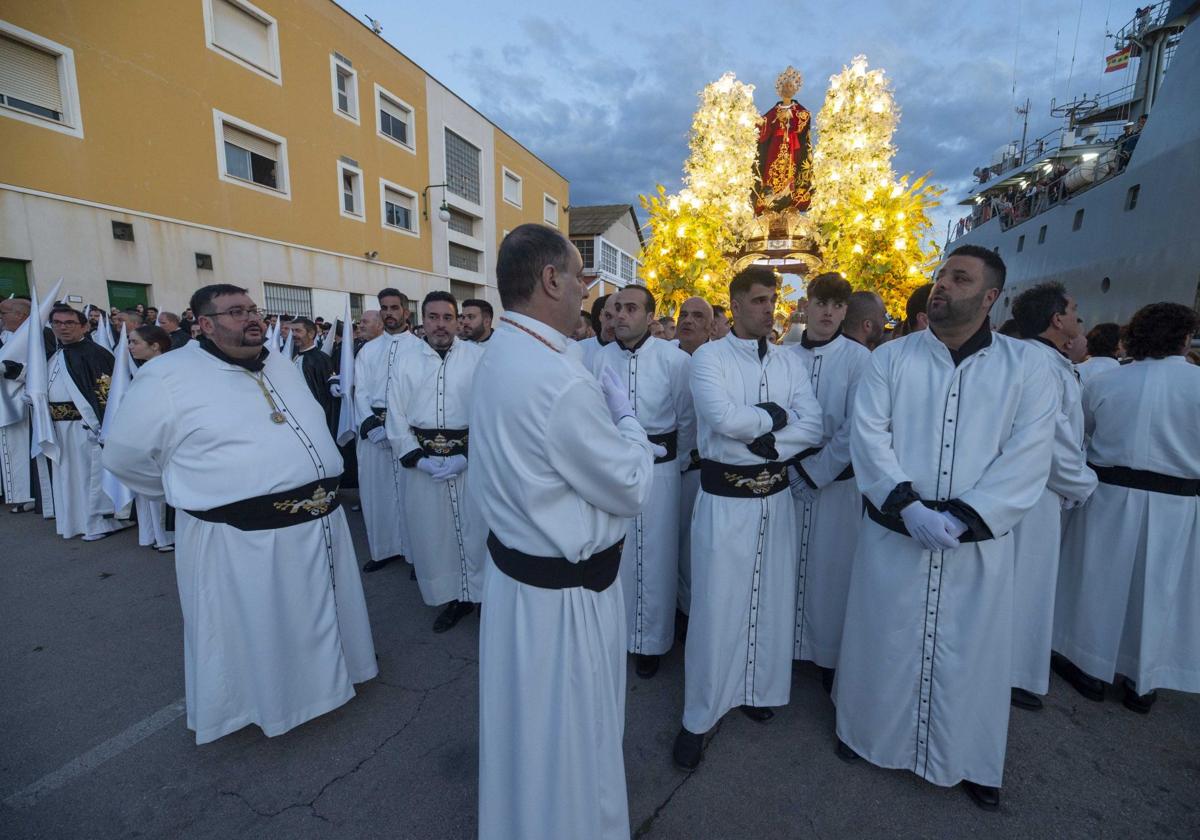 Las imágenes de los traslados del Martes Santo en Cartagena