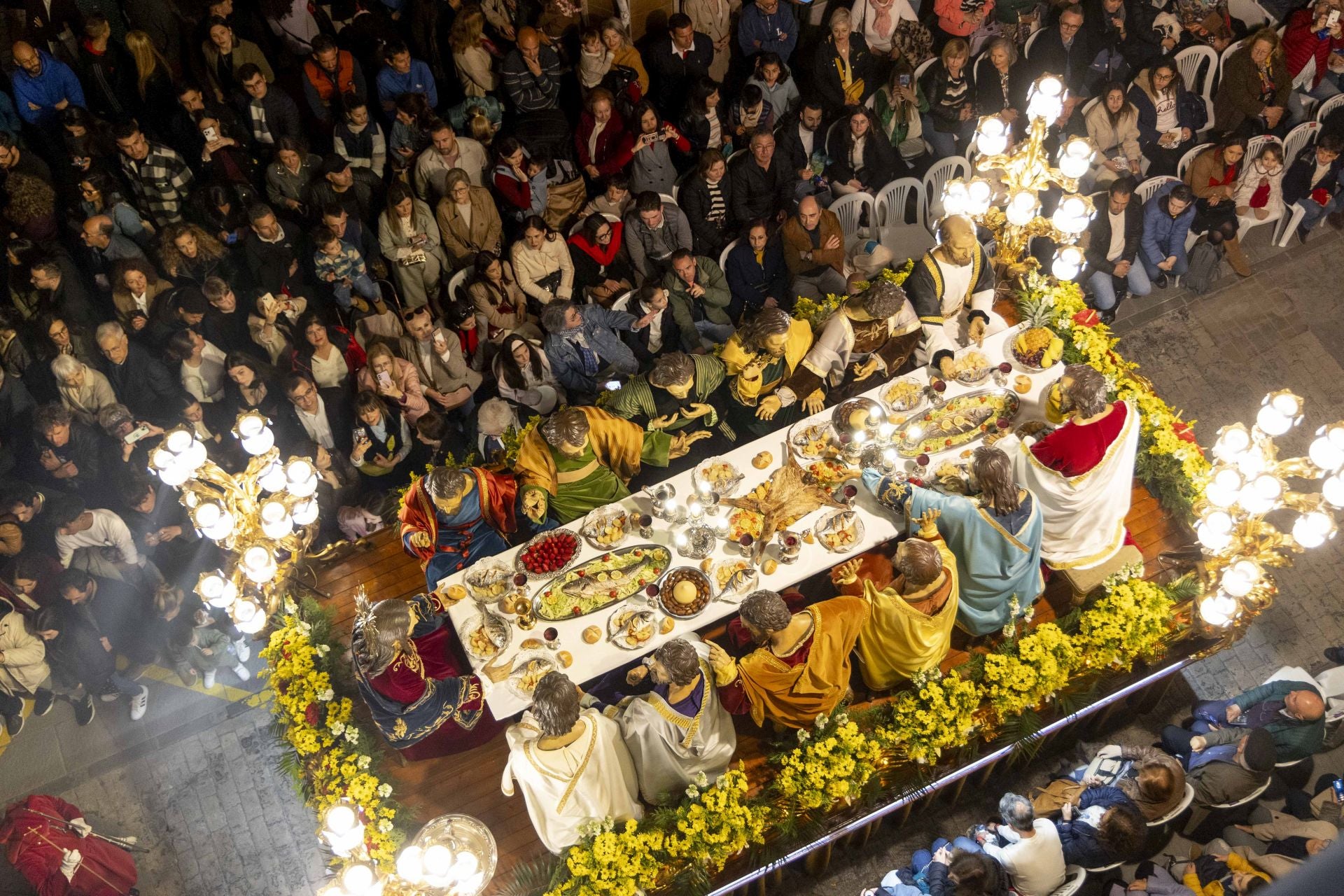La procesión del Prendimiento de los californios, en imágenes