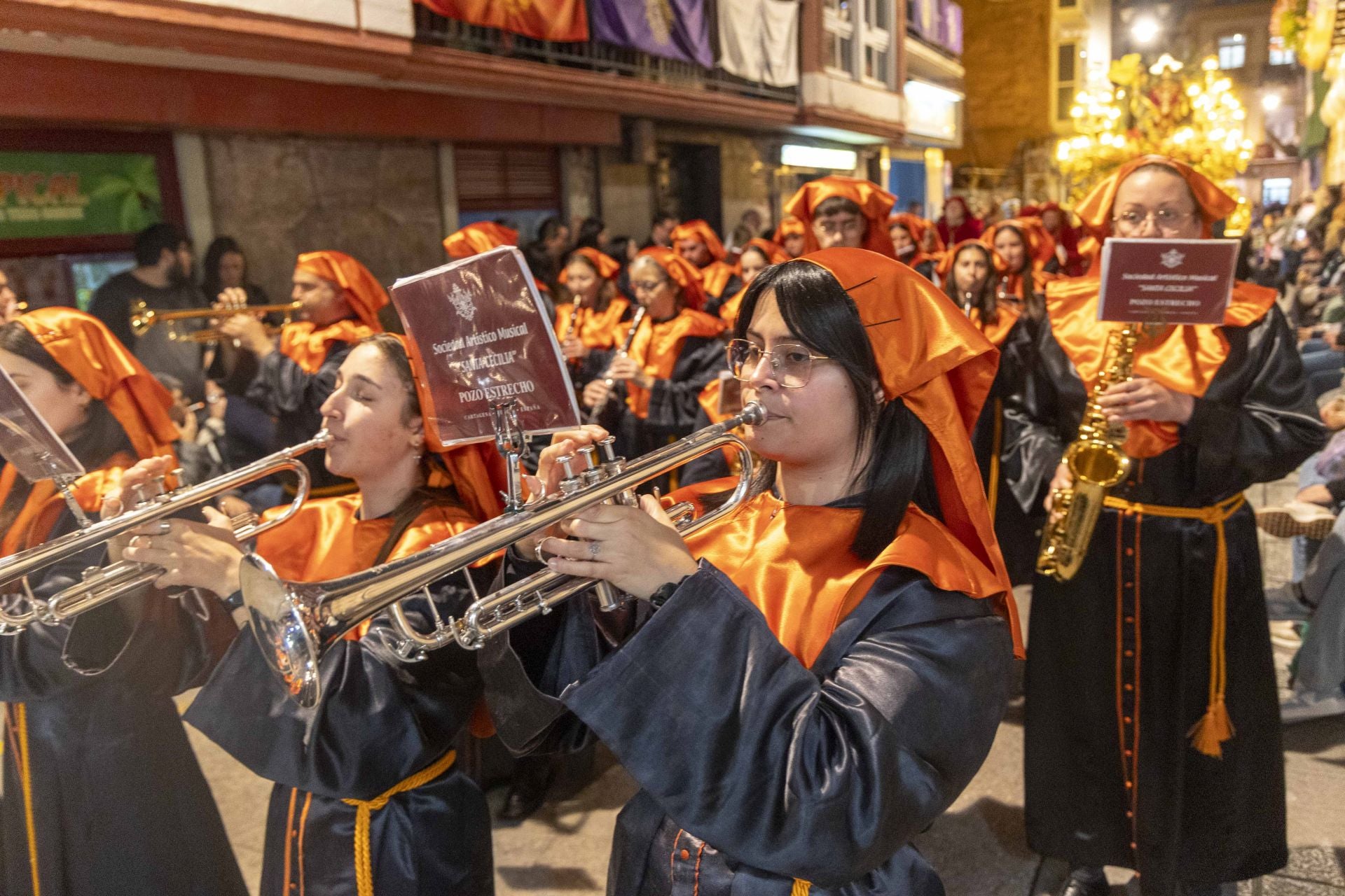La procesión del Prendimiento de los californios, en imágenes