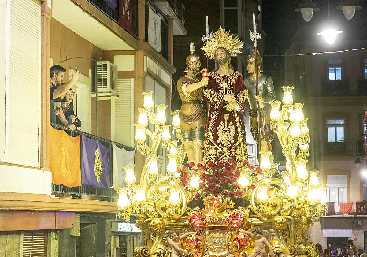 La procesión del Prendimiento de los californios, en imágenes