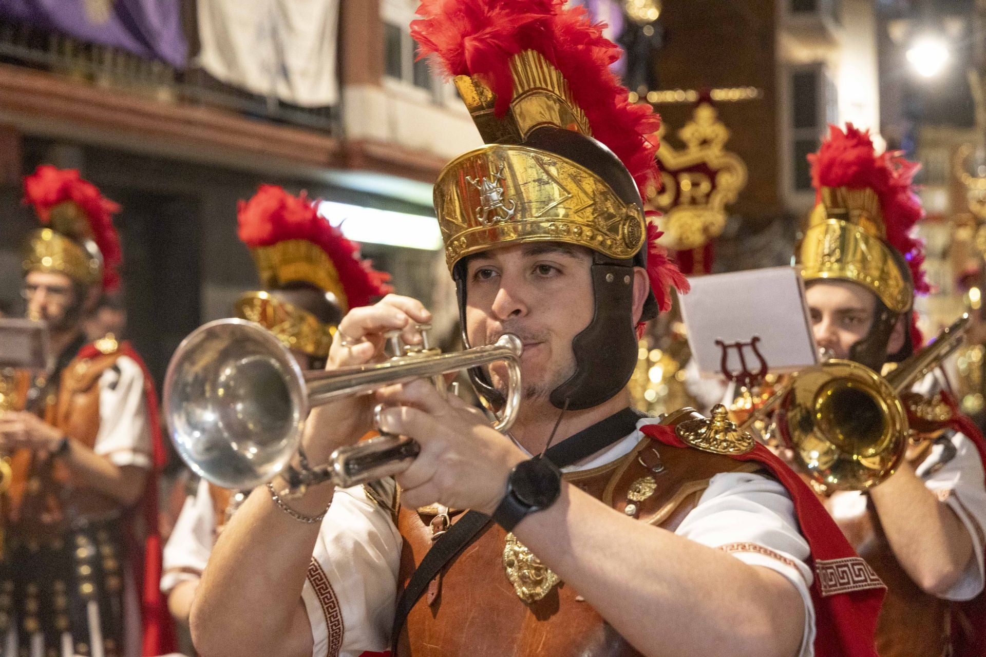 La procesión del Prendimiento de los californios, en imágenes