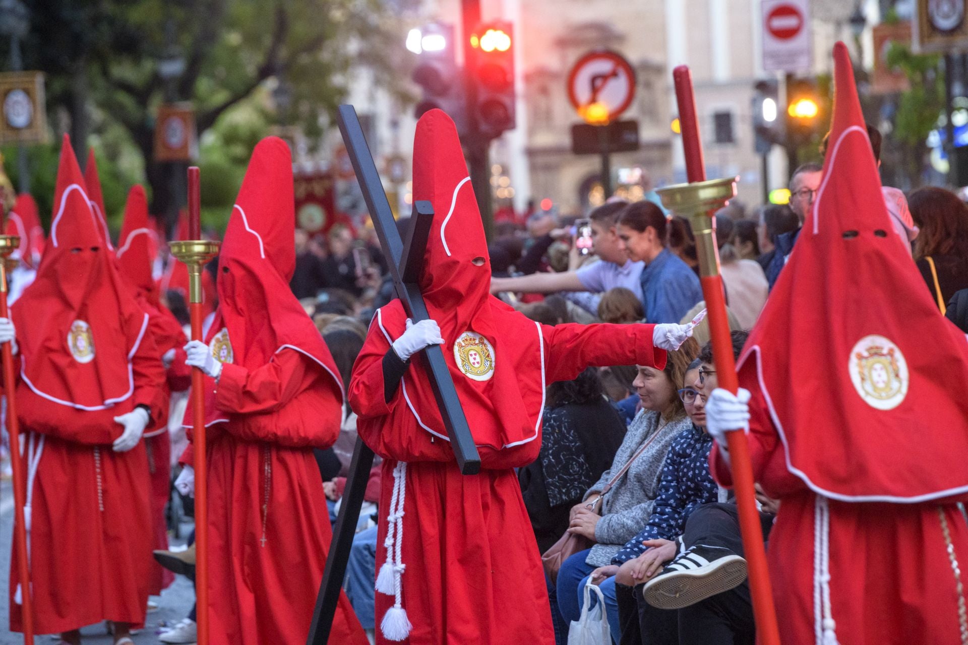 La procesión de los &#039;coloraos&#039;, en imágenes