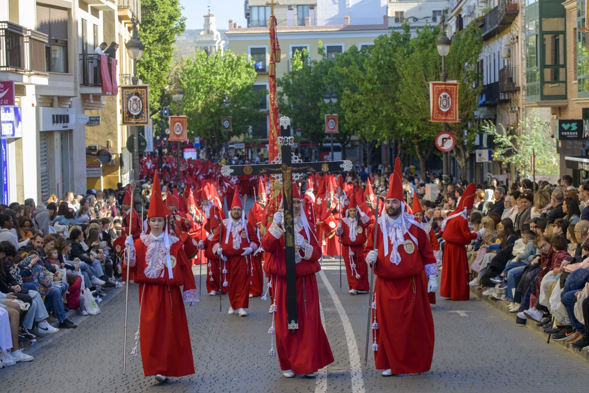 La procesión de los &#039;coloraos&#039;, en imágenes