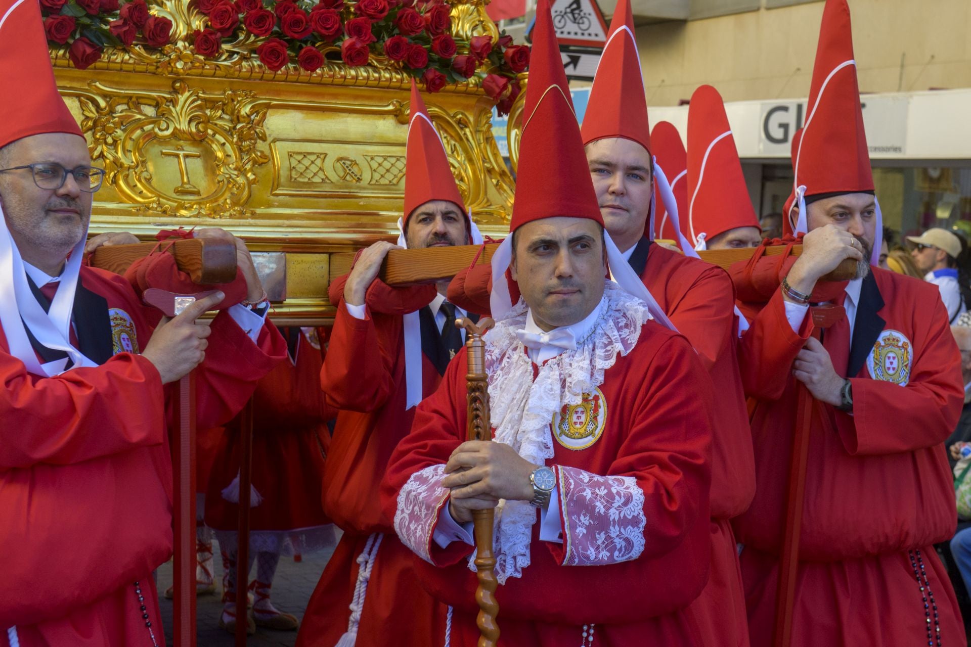 La procesión de los &#039;coloraos&#039;, en imágenes