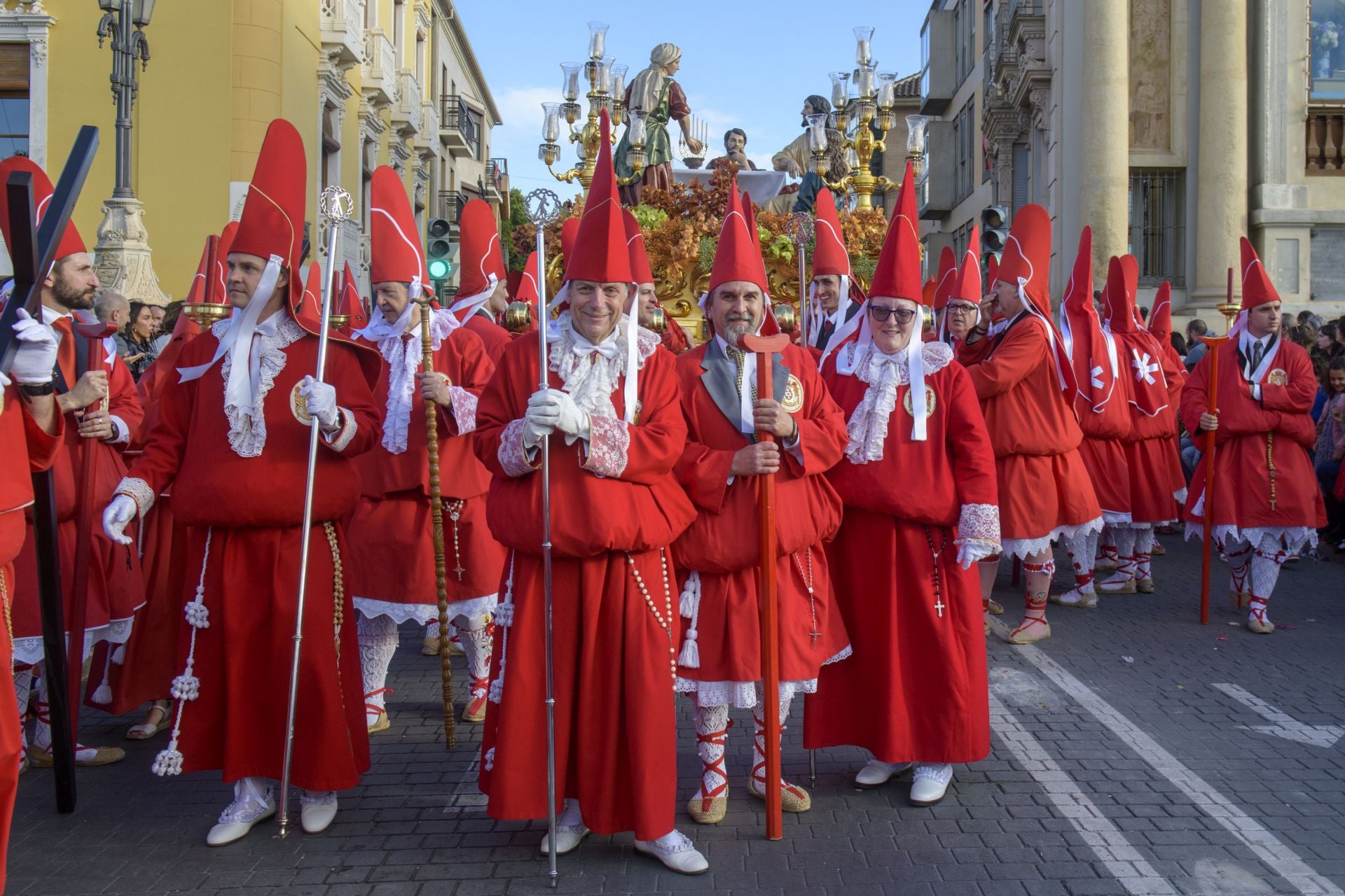 La procesión de los &#039;coloraos&#039;, en imágenes