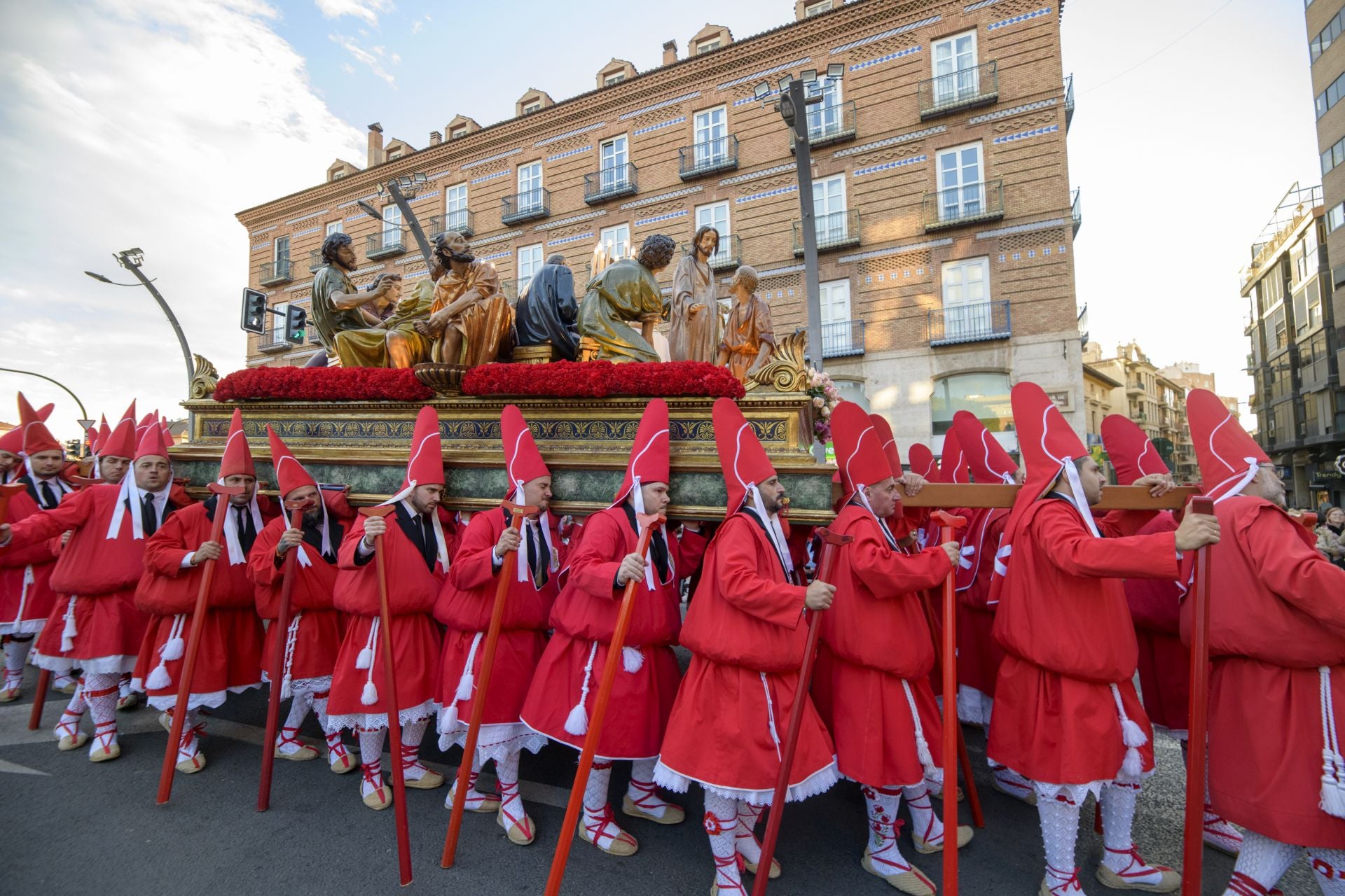 La procesión de los &#039;coloraos&#039;, en imágenes