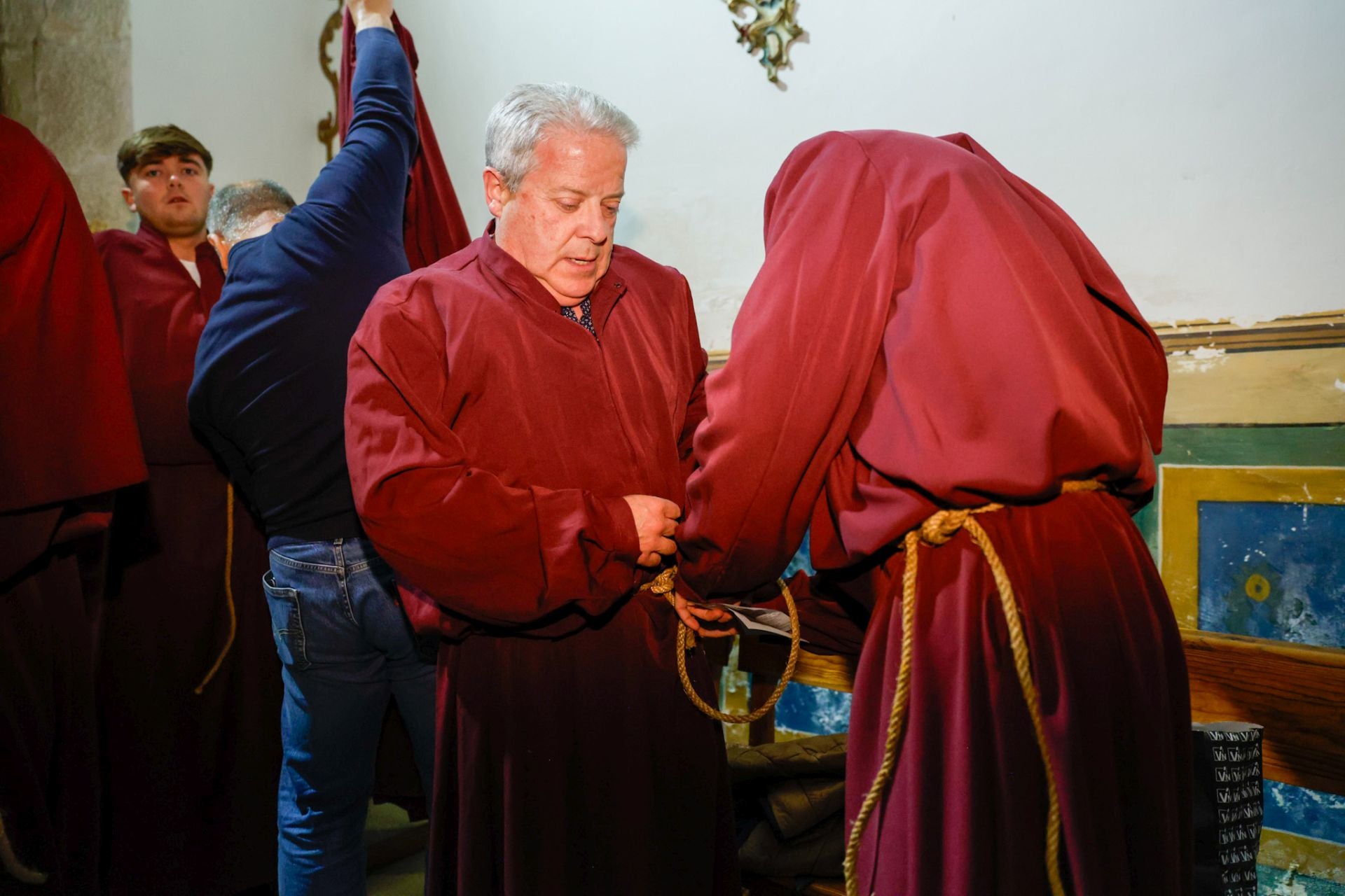 El traslado del Cristo de la Misericordia, en imágenes