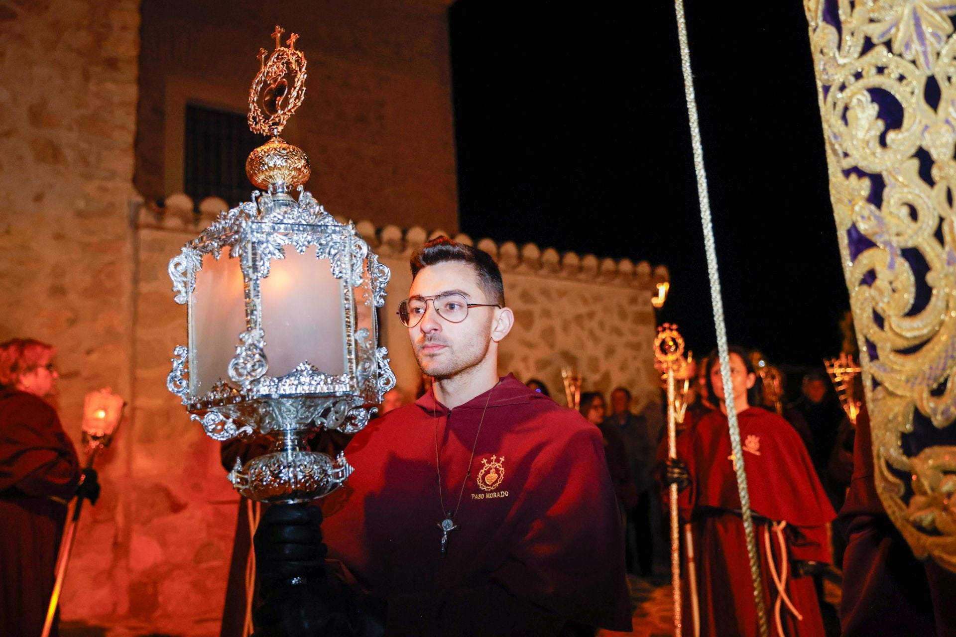 El traslado del Cristo de la Misericordia, en imágenes