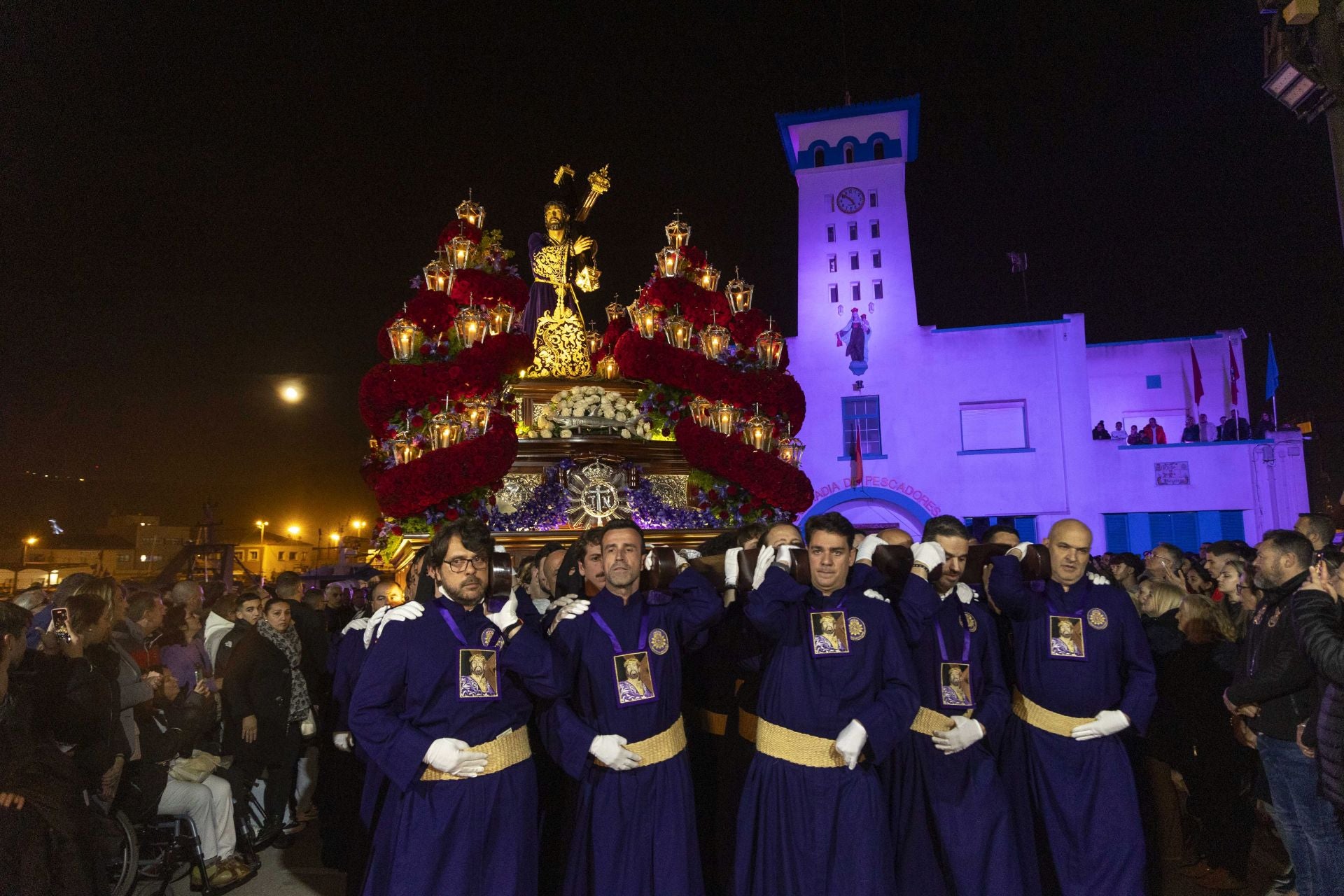 En imágenes, la procesión del Encuentro de Cartagena en Viernes Santo