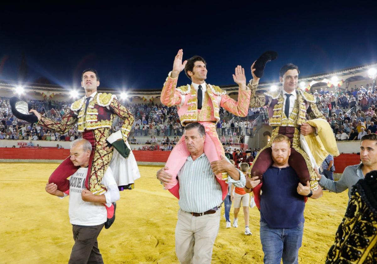 Sábado de Gloria en Lorca con Diego Ventura, Paco Ureña y Emilio de Justo