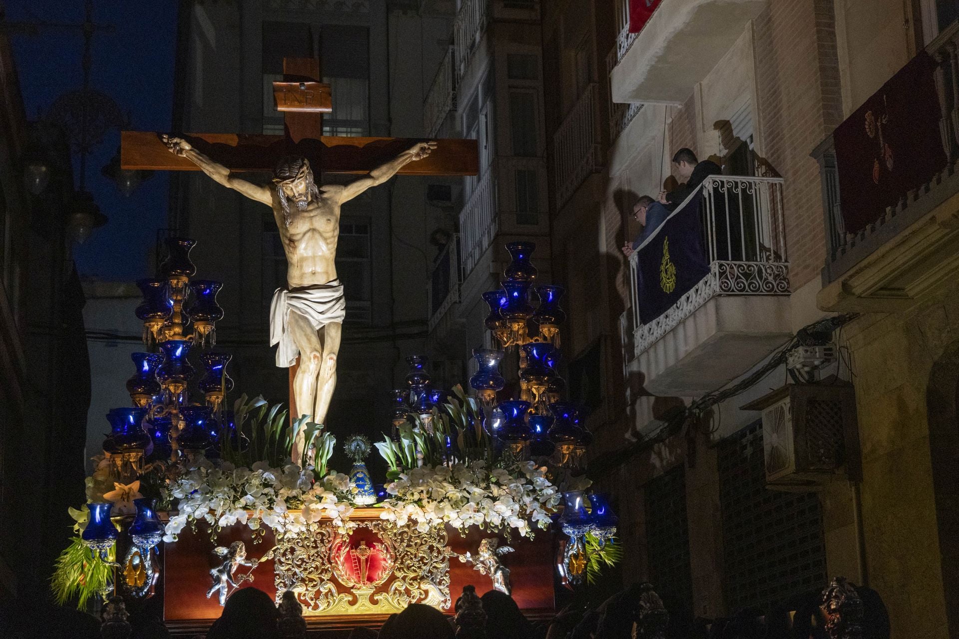 Las imágenes de los cortejos californios del Jueves Santo en Cartagena