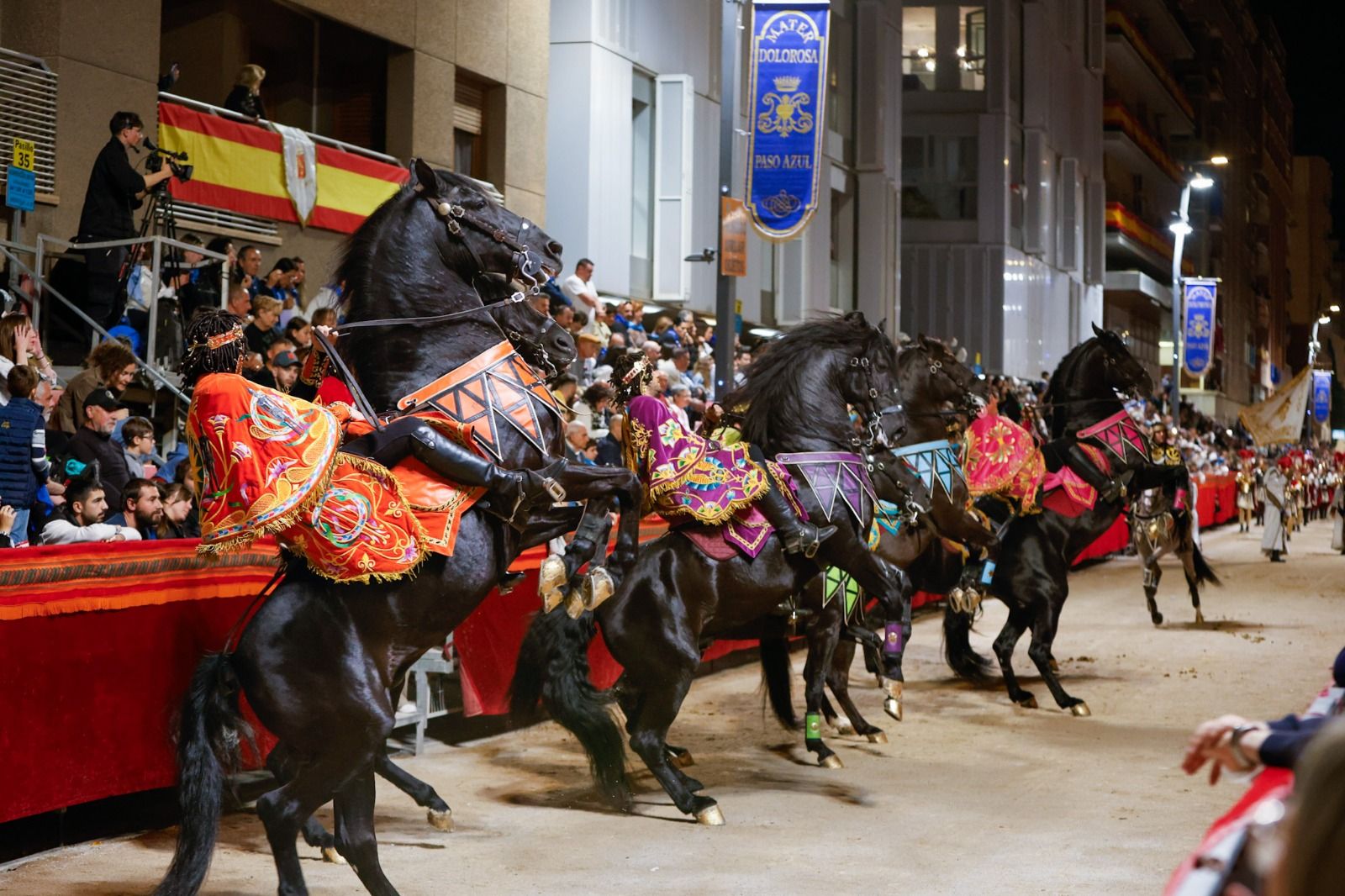 Las imágenes del cortejo bíblico de Jueves Santo en Lorca