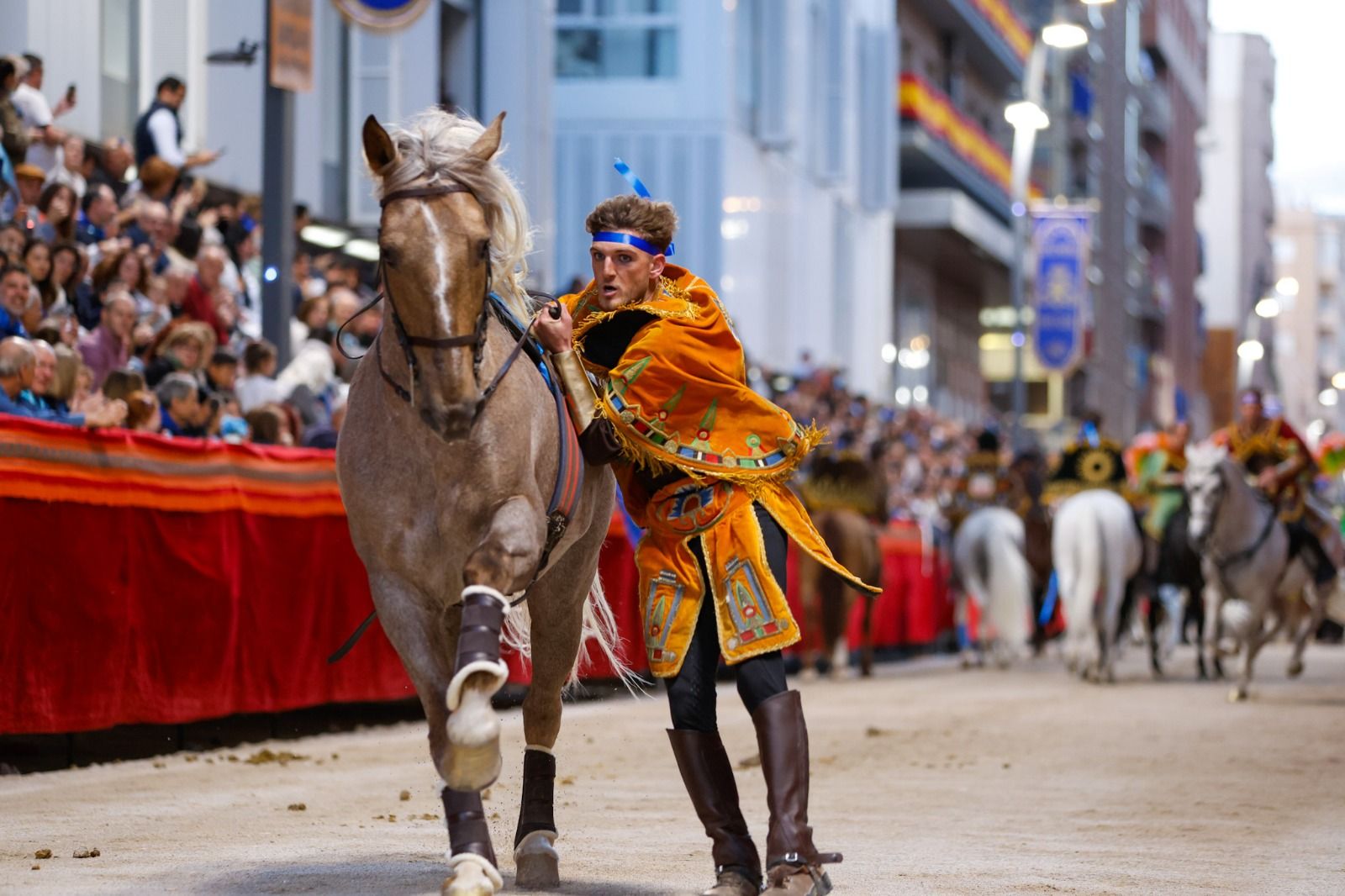 Las imágenes del cortejo bíblico de Jueves Santo en Lorca