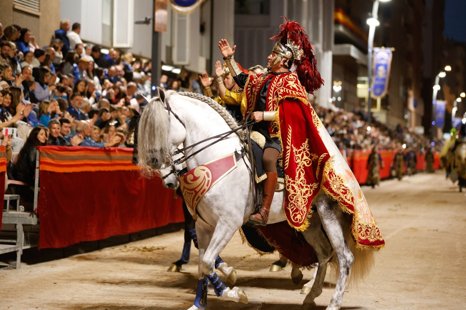 Las imágenes del cortejo bíblico de Jueves Santo en Lorca