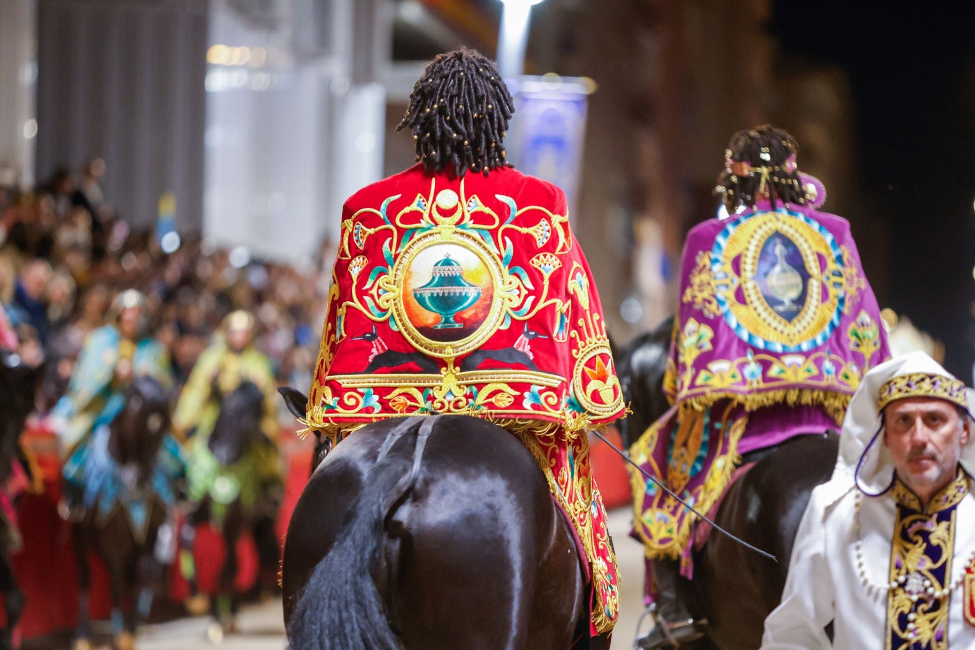 Las imágenes del cortejo bíblico de Jueves Santo en Lorca