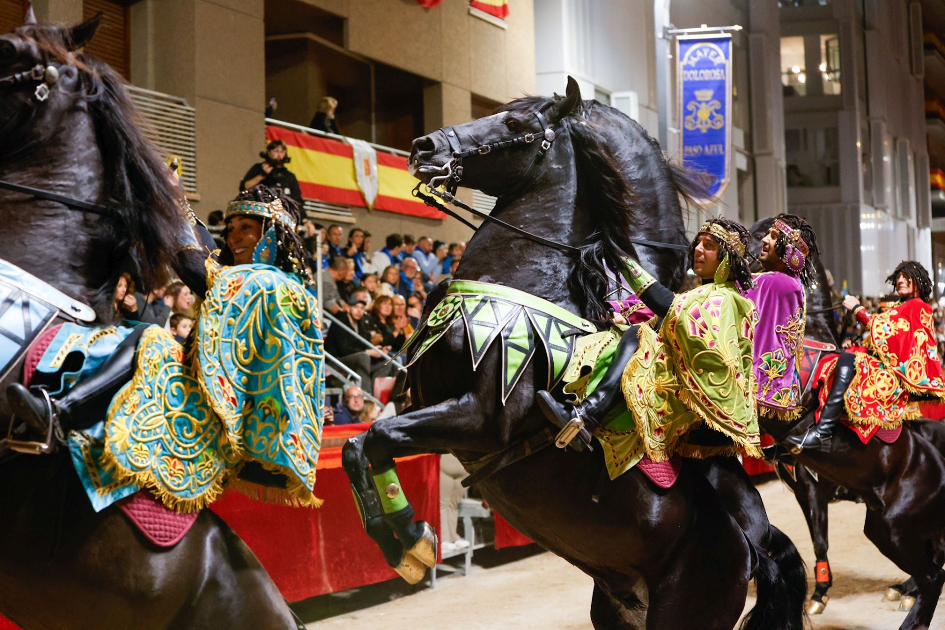 Las imágenes del cortejo bíblico de Jueves Santo en Lorca