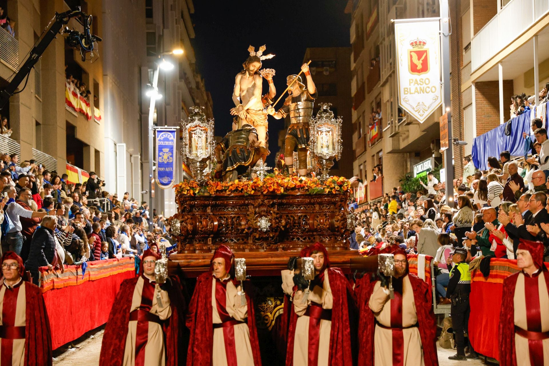 Las imágenes del cortejo bíblico de Jueves Santo en Lorca