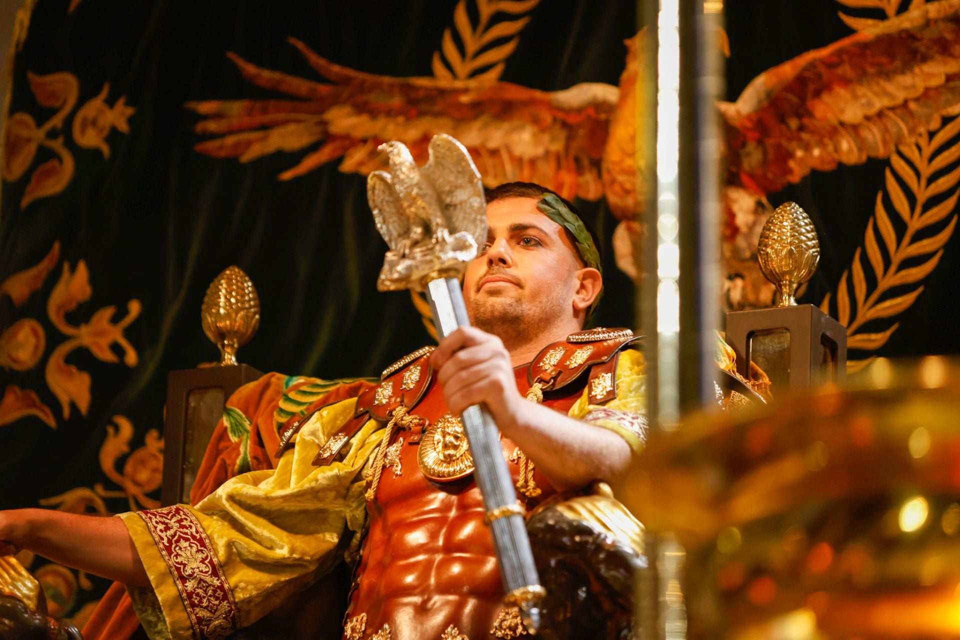 Las imágenes del cortejo bíblico de Jueves Santo en Lorca