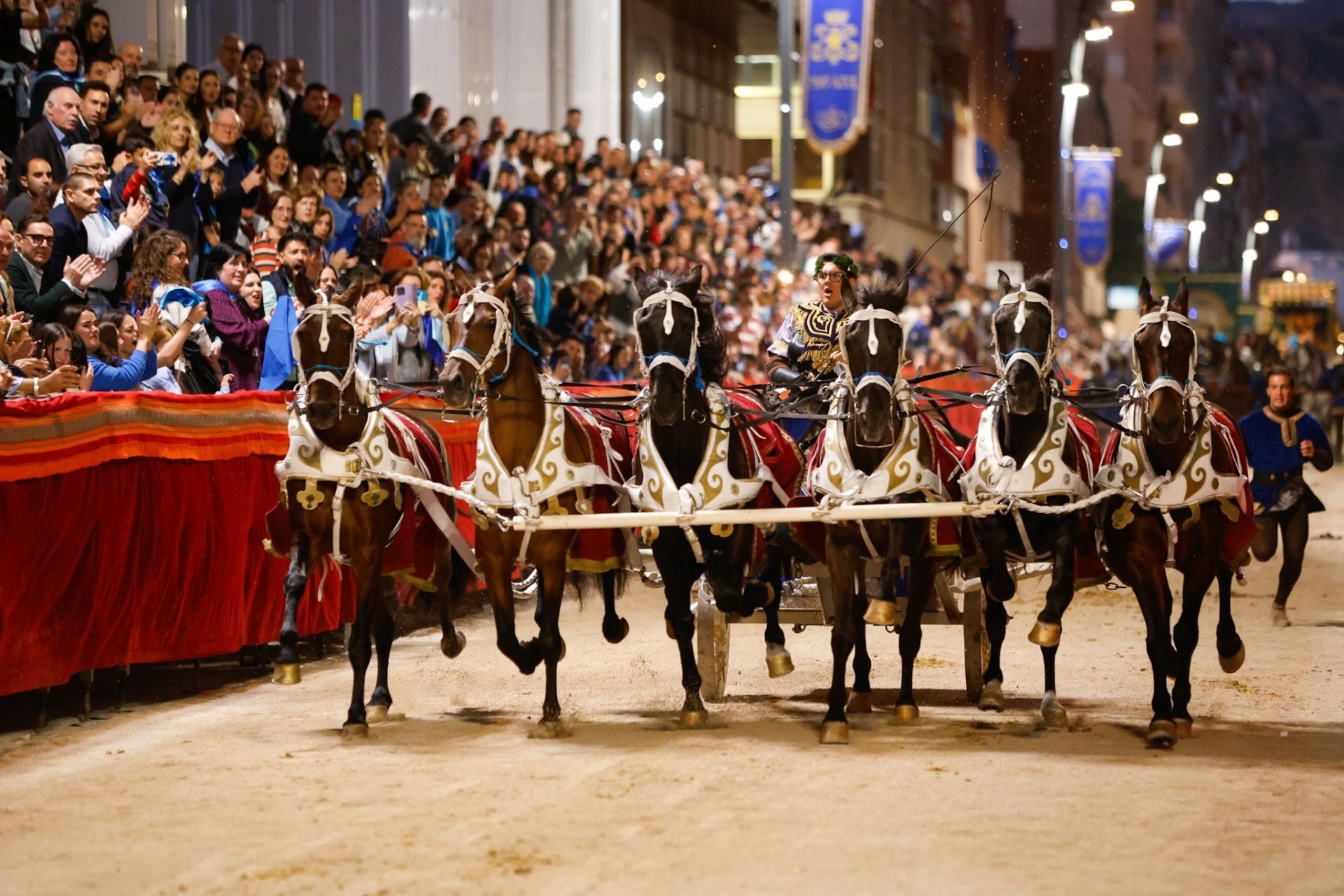Las imágenes del cortejo bíblico de Jueves Santo en Lorca