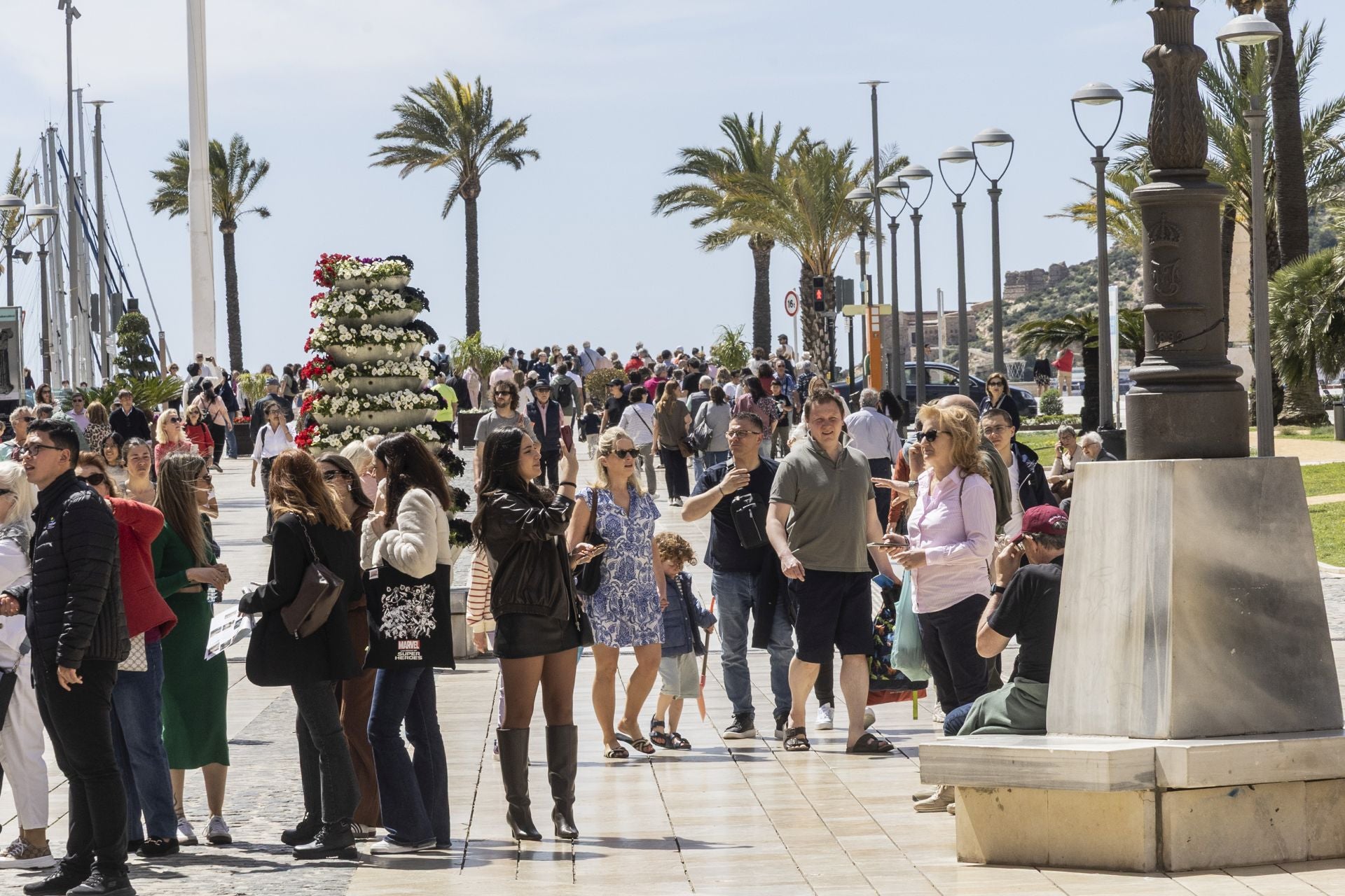 Las imágenes de los turistas en Cartagena