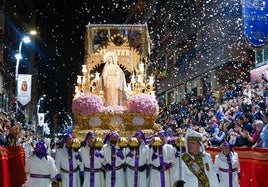 La procesión del Viernes Santo de Lorca, en imágenes