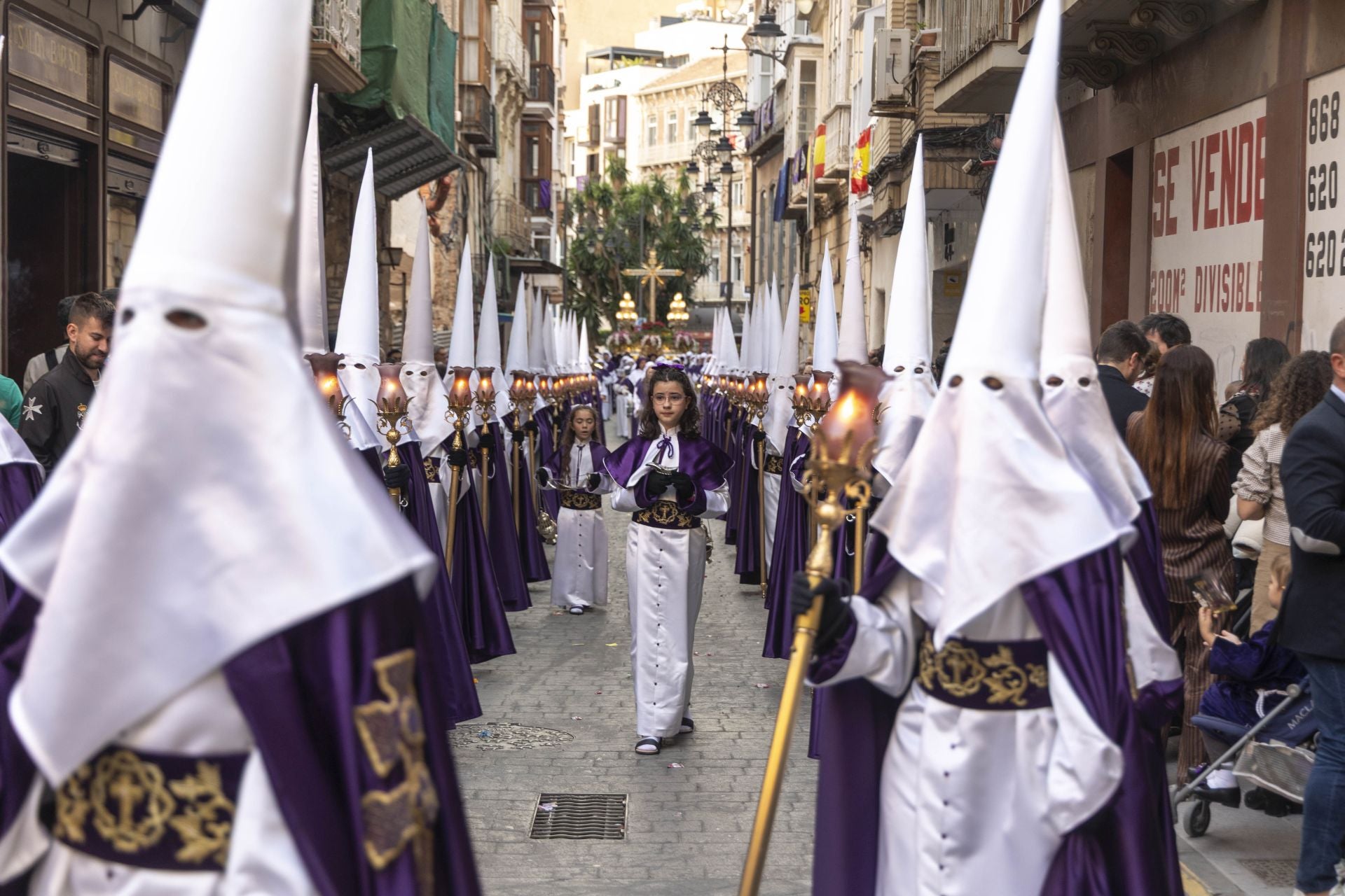 En imágenes, las procesiones de la Vera Cruz y las Santas Mujeres en Cartagena