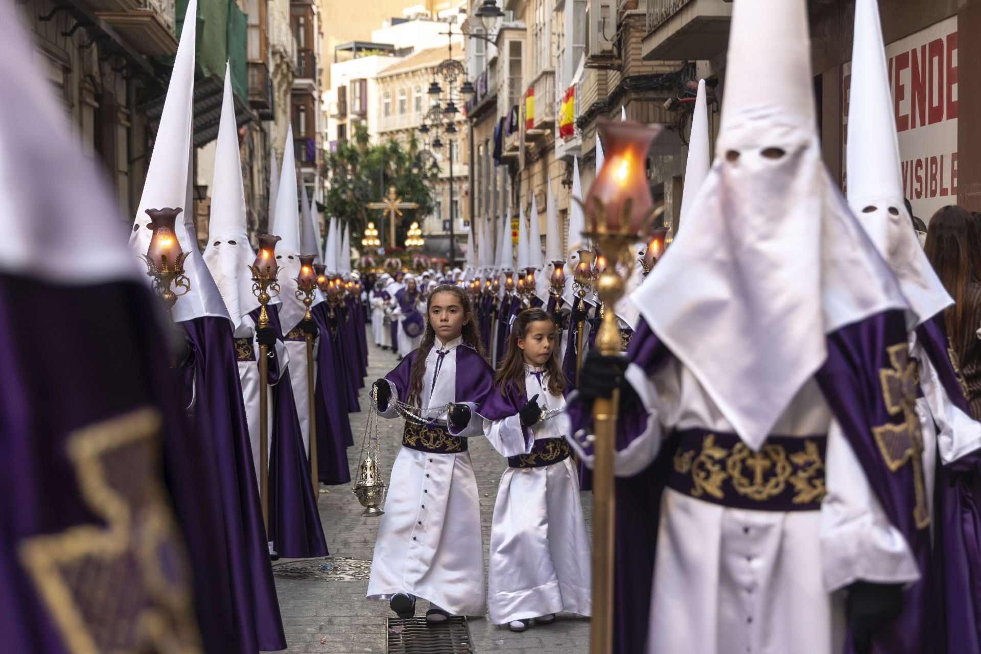 En imágenes, las procesiones de la Vera Cruz y las Santas Mujeres en Cartagena
