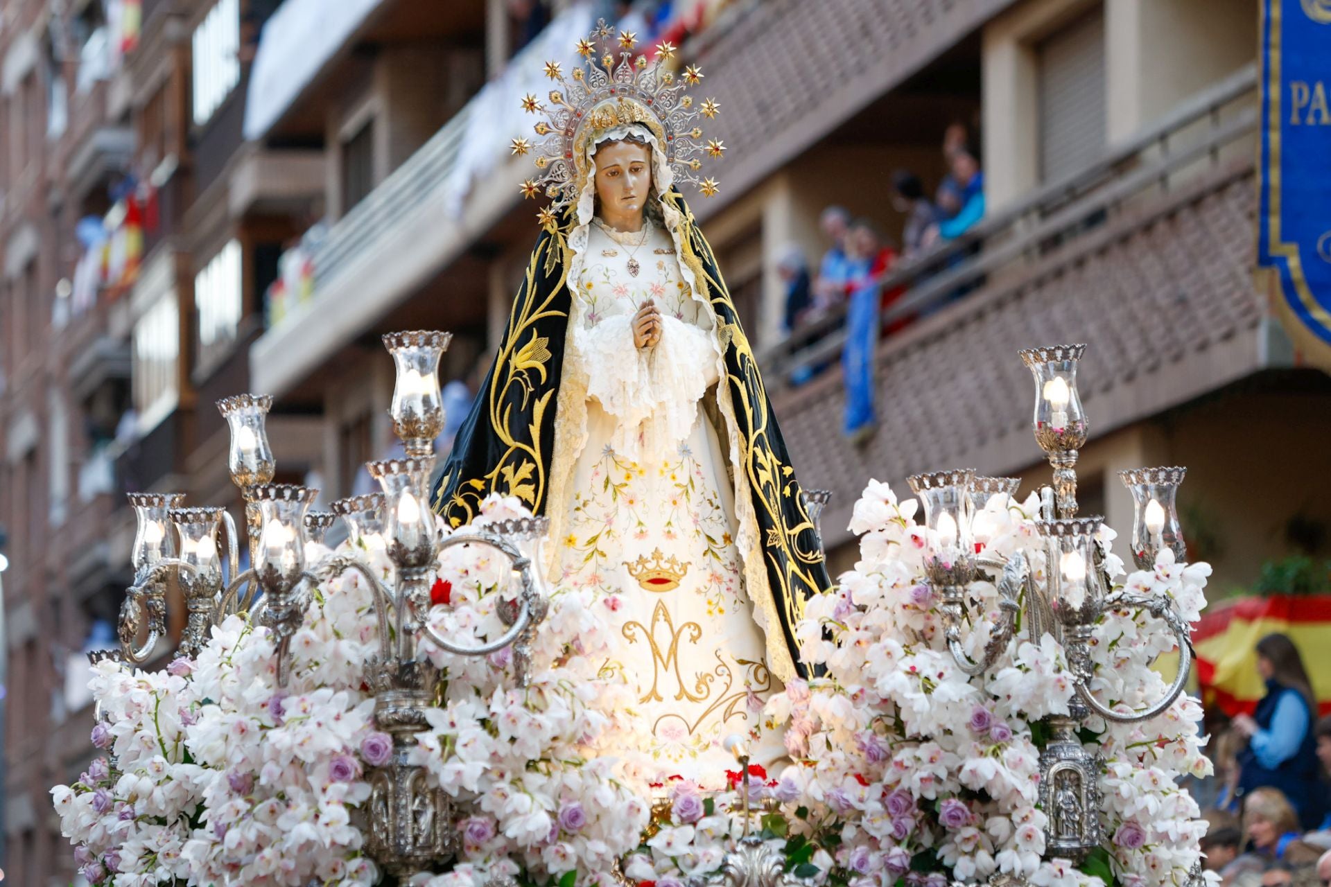 La procesión del Viernes Santo de Lorca, en imágenes