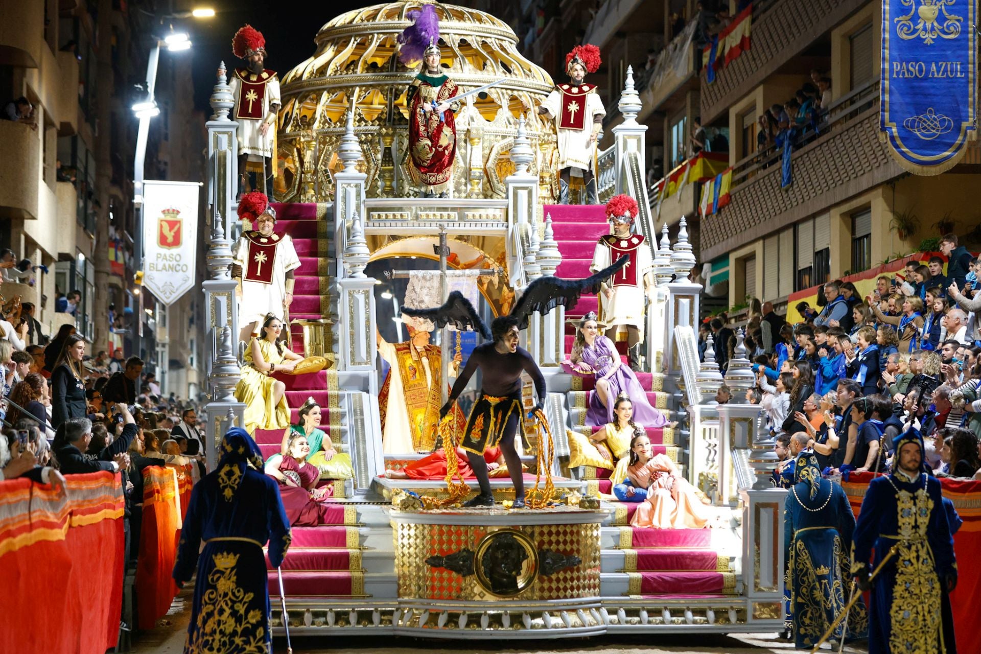 La procesión del Viernes Santo de Lorca, en imágenes