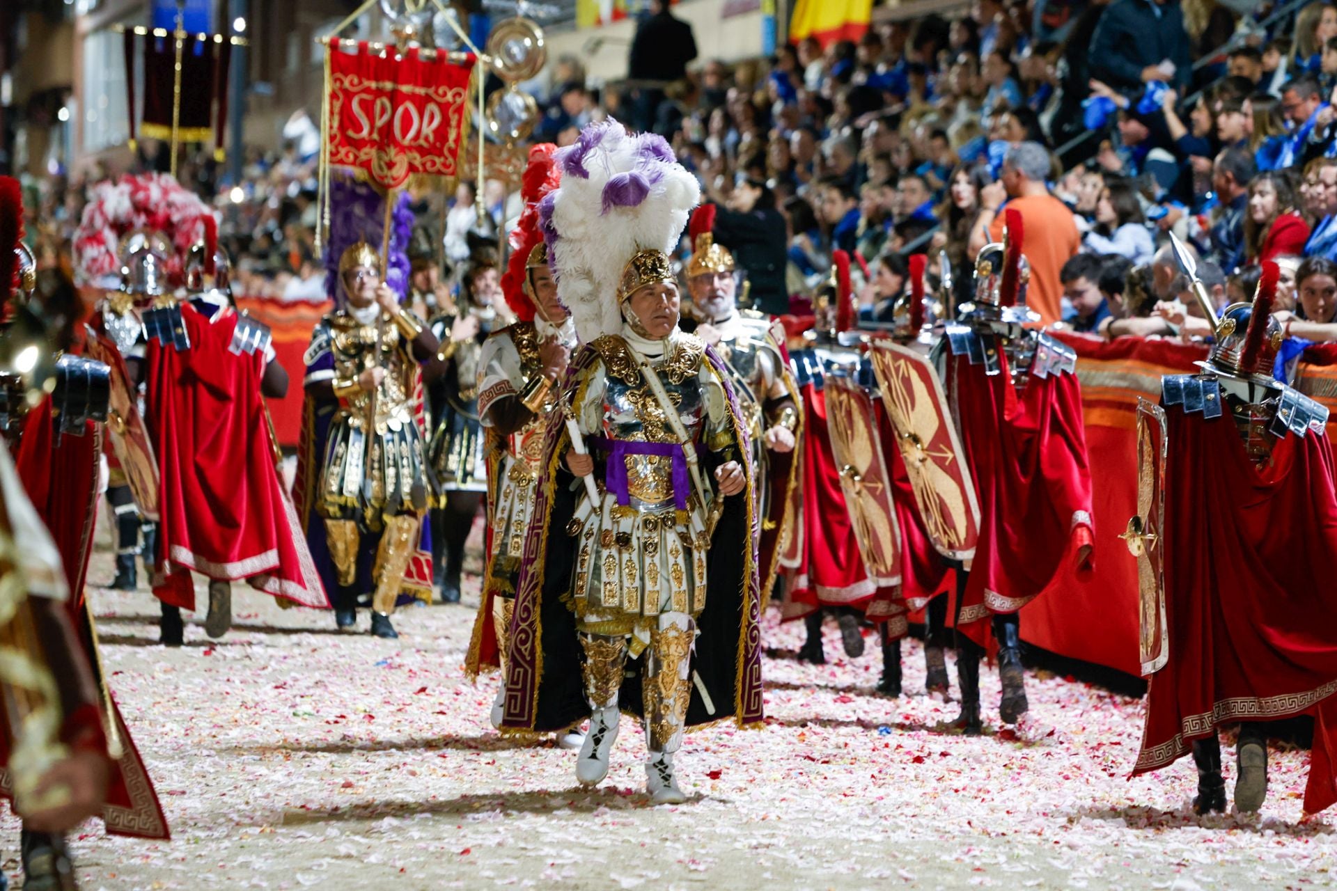 La procesión del Viernes Santo de Lorca, en imágenes