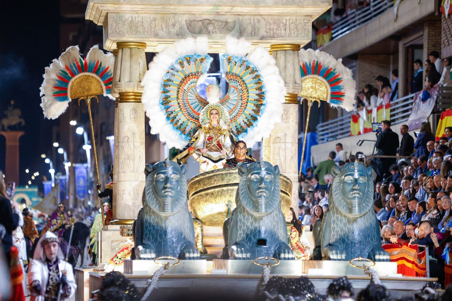 La procesión del Viernes Santo de Lorca, en imágenes