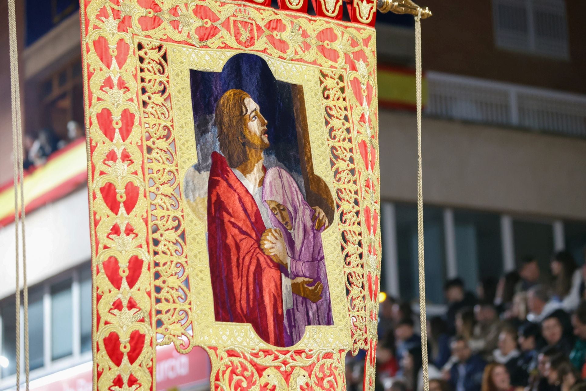 La procesión del Viernes Santo de Lorca, en imágenes