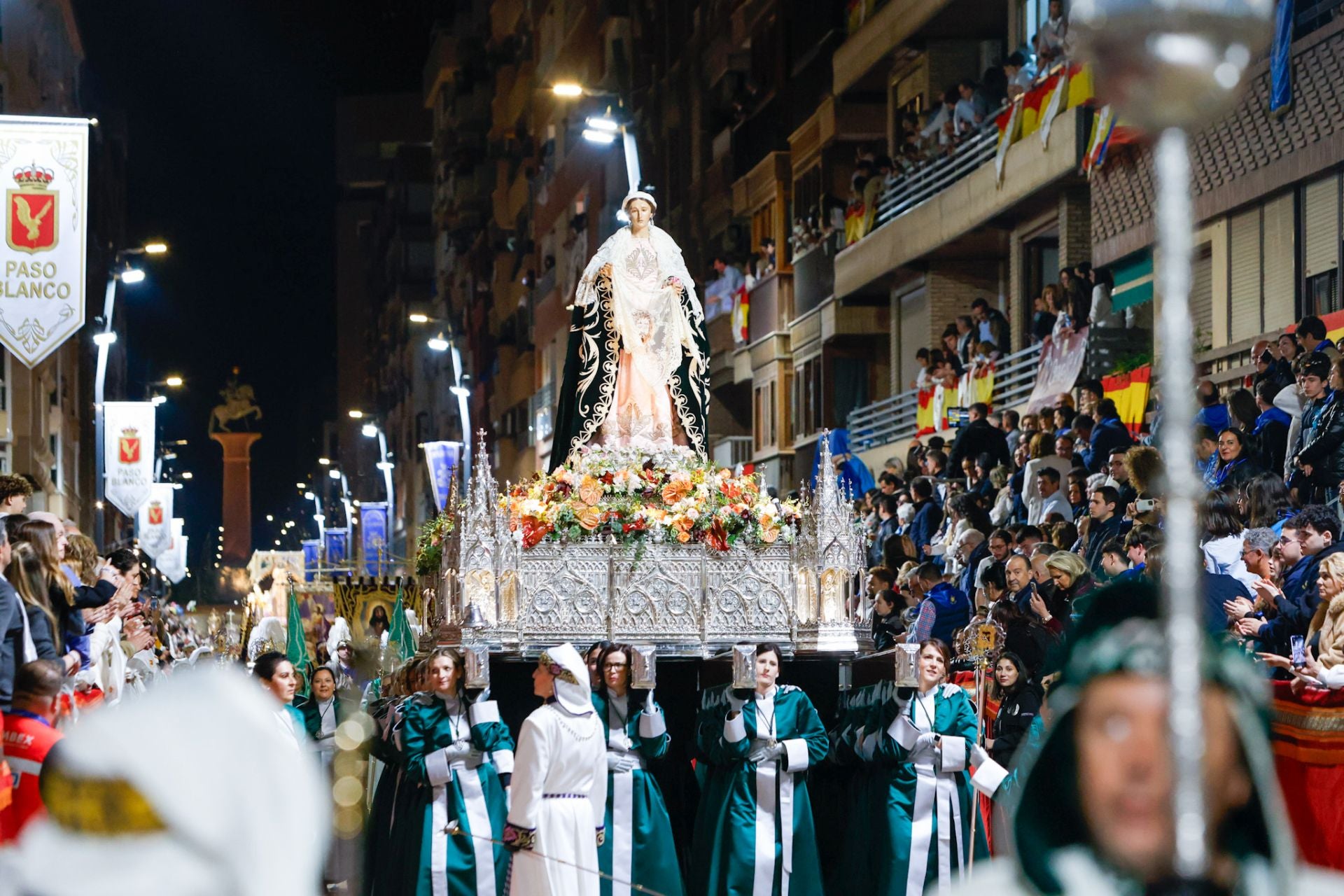 La procesión del Viernes Santo de Lorca, en imágenes