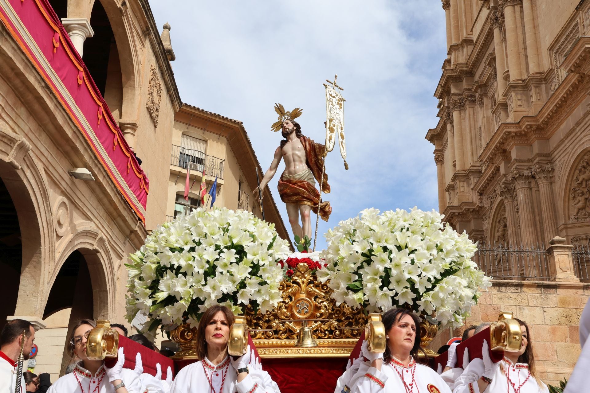 En imágenes, la procesión del Domingo de Resurrección en Lorca | La Verdad