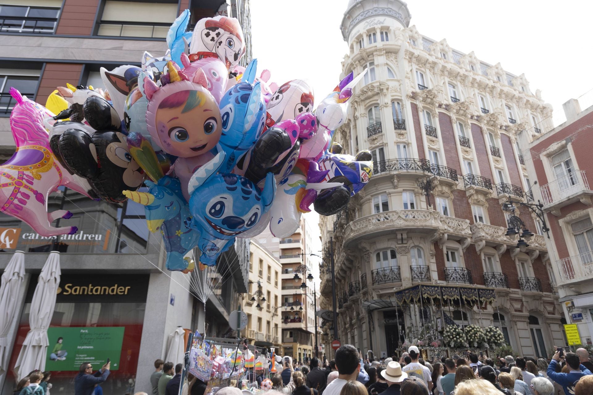 En imágenes, procesión del Domingo de Resurrección en Cartagena