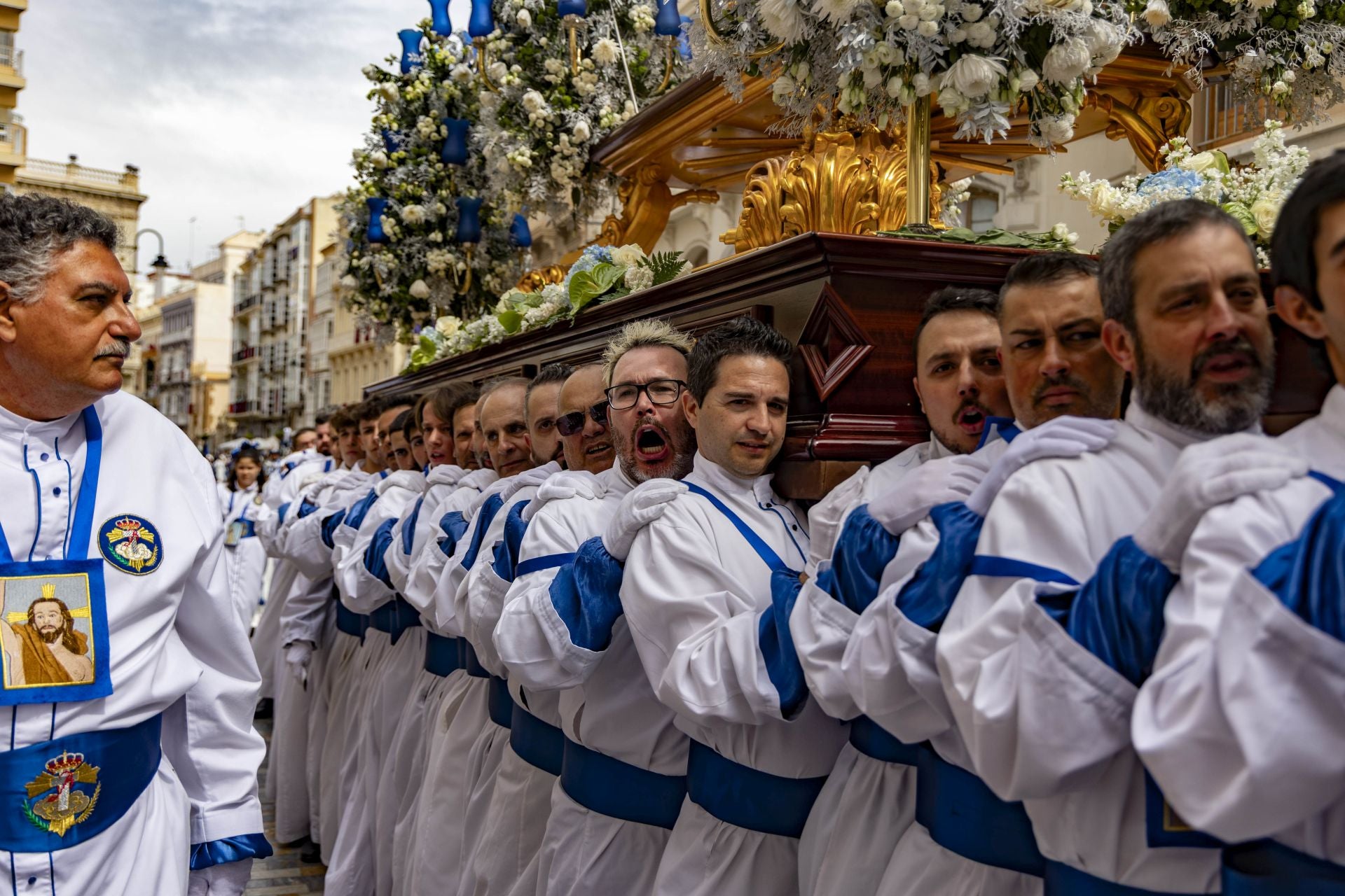 En imágenes, procesión del Domingo de Resurrección en Cartagena